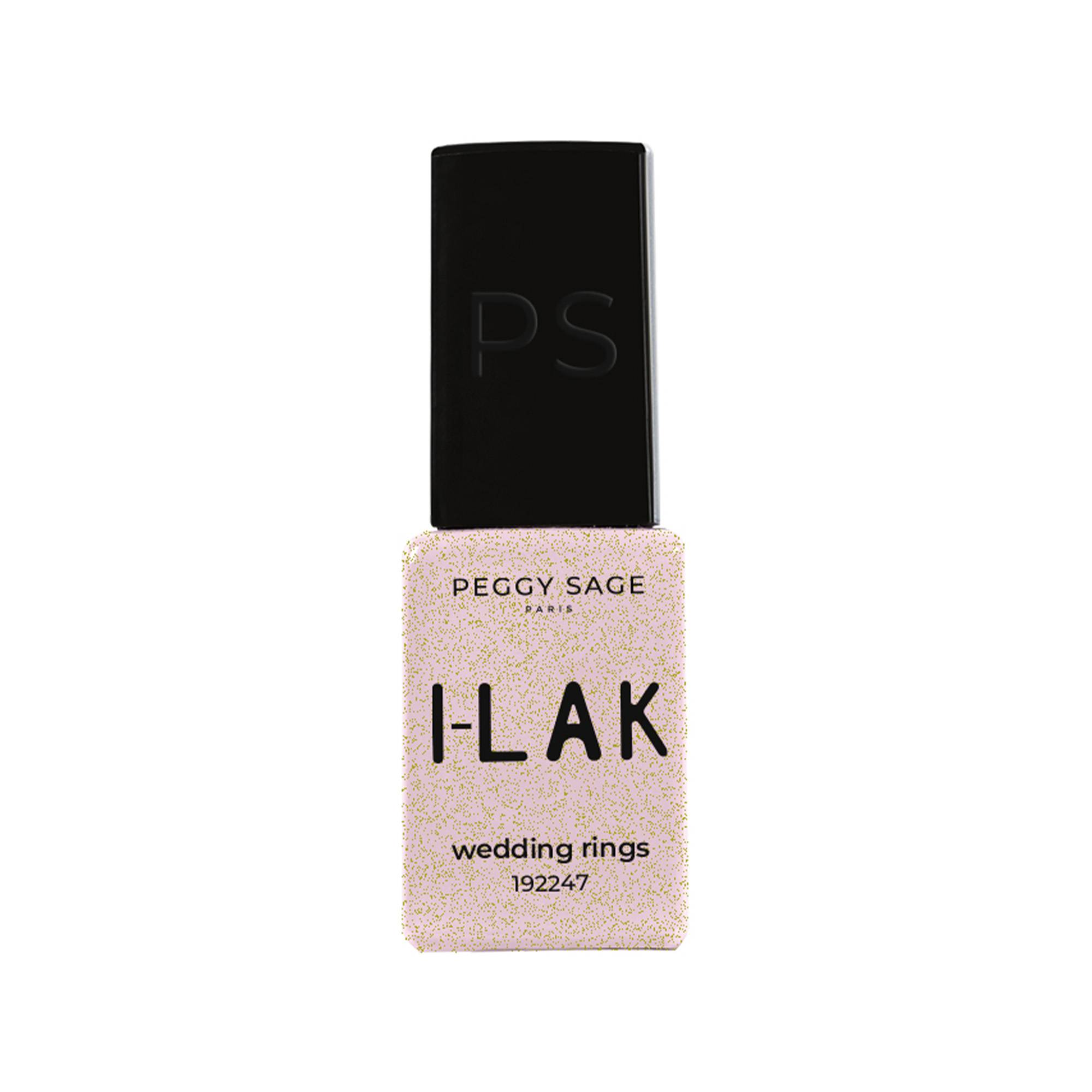 Vernis semi-permanent I-LAK – wedding rings – tenue 3 semaines, brillance nude de la marque Peggy Sage Contenance 5ml - 1