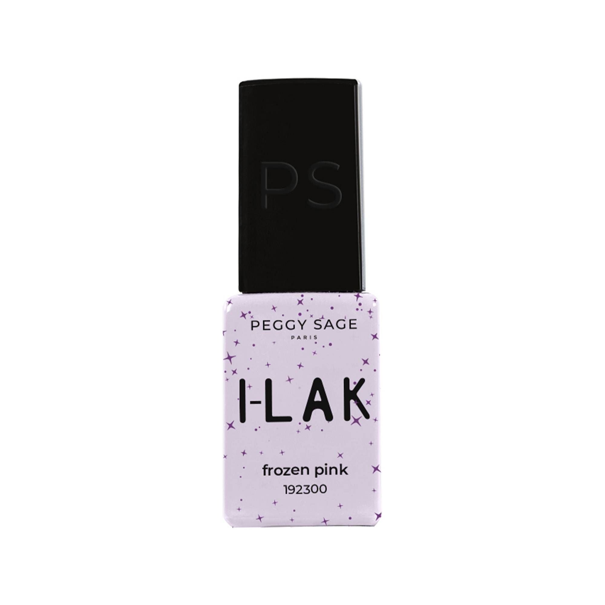 Vernis semi-permanent I-LAK – frozen pink – brillance, tenue 3 semaines de la marque Peggy Sage - 1