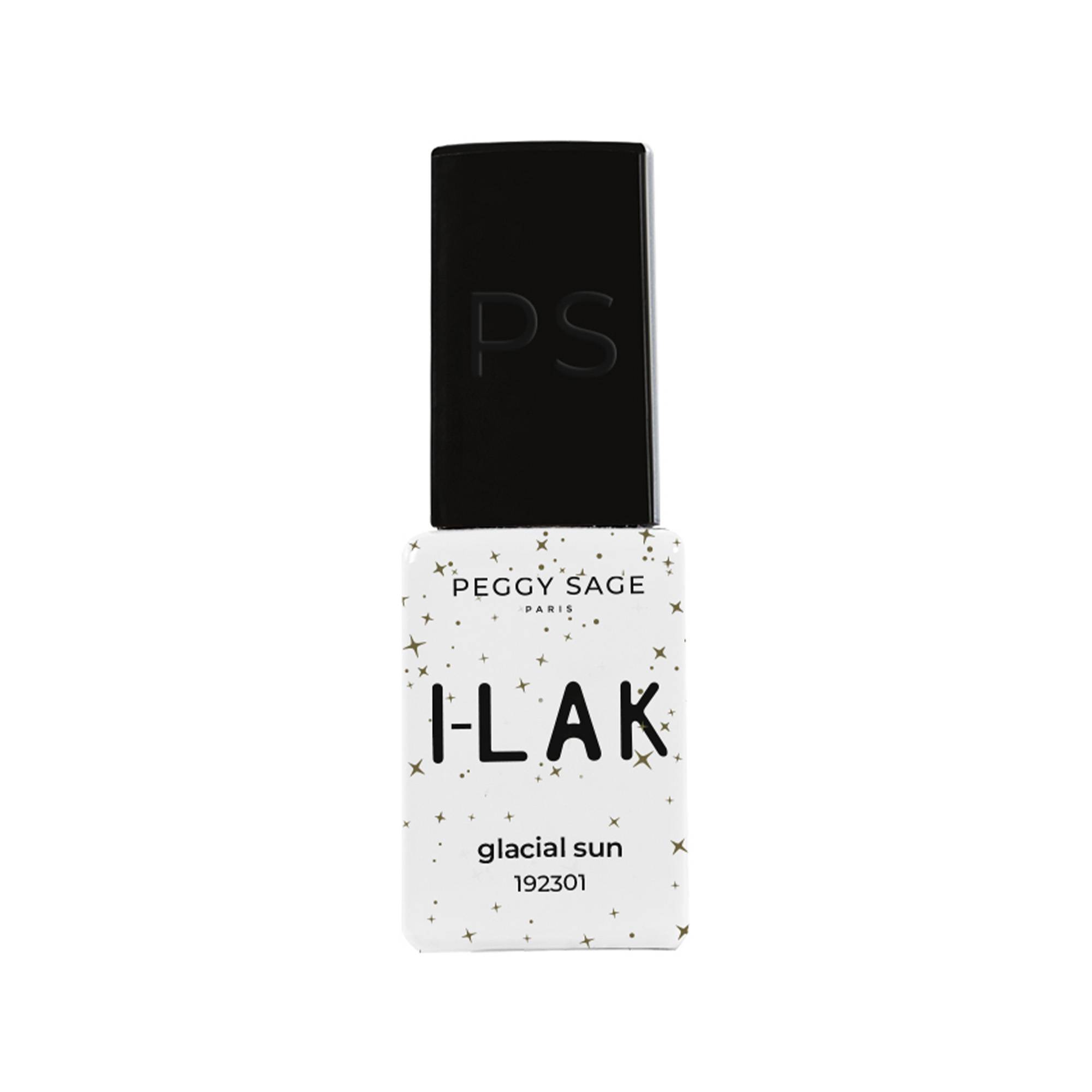 Vernis semi-permanent I-LAK – glacial sun – brillance, tenue 3 semaines de la marque Peggy Sage - 1