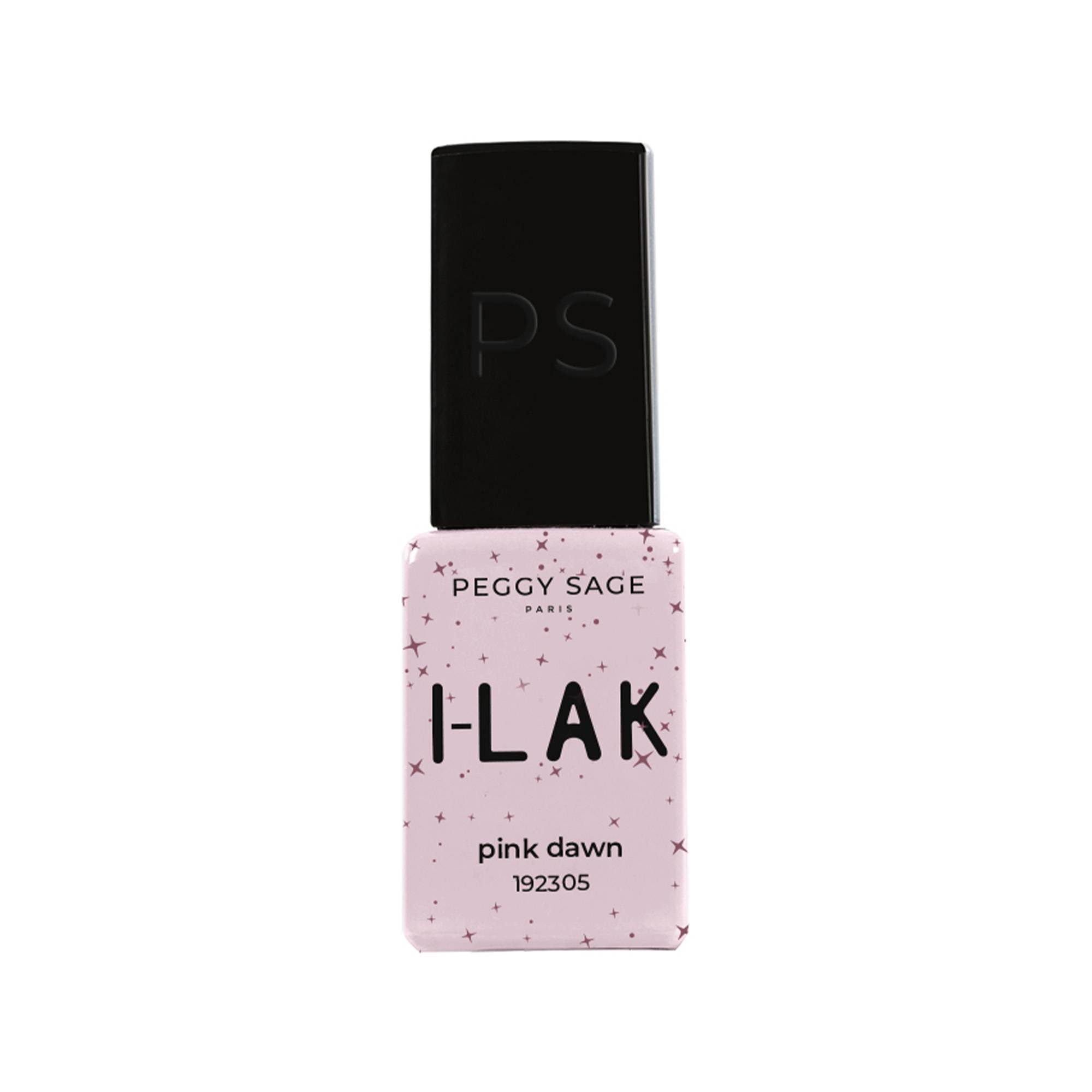 Vernis semi-permanent I-LAK – pink dawn – douceur pastel, tenue 3 semaines de la marque Peggy Sage - 1