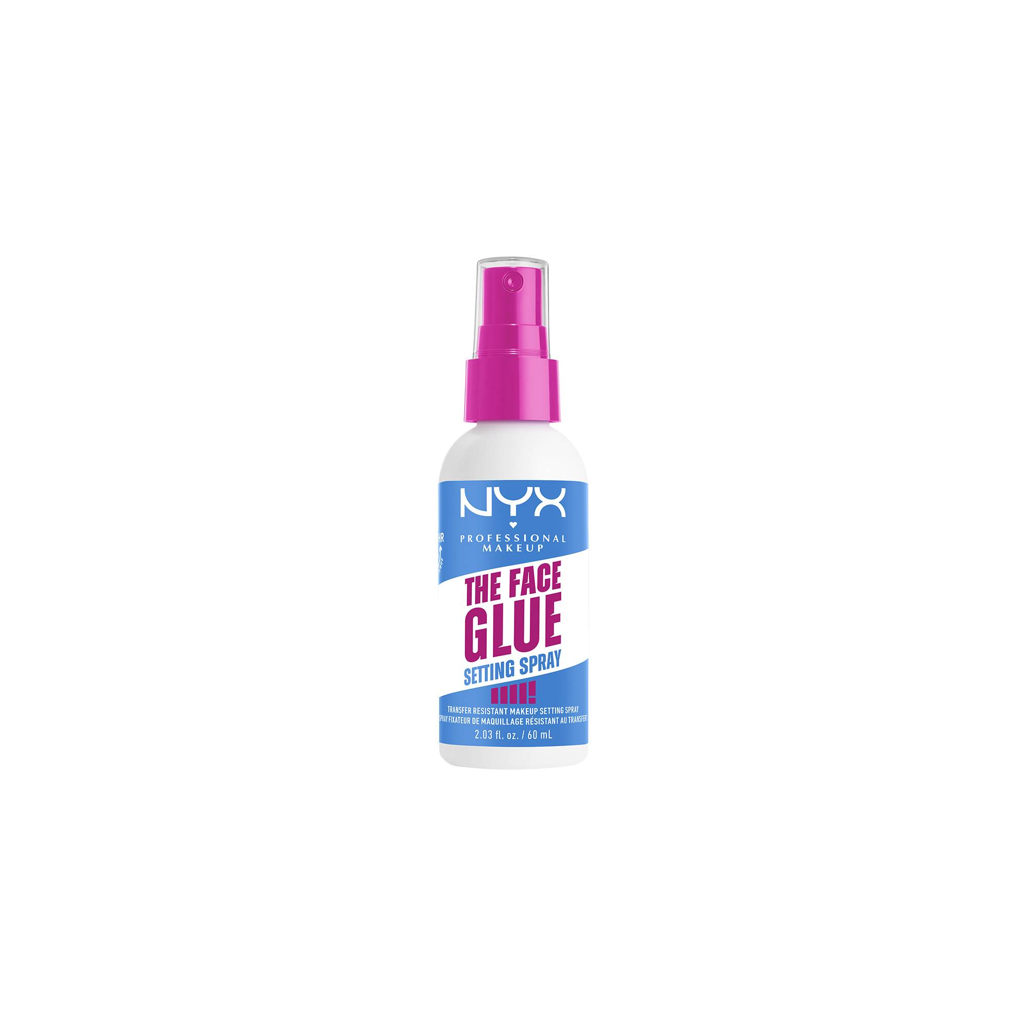 Fixateur de maquillage The Face Glue Spray de la marque NYX Professional Makeup - 1