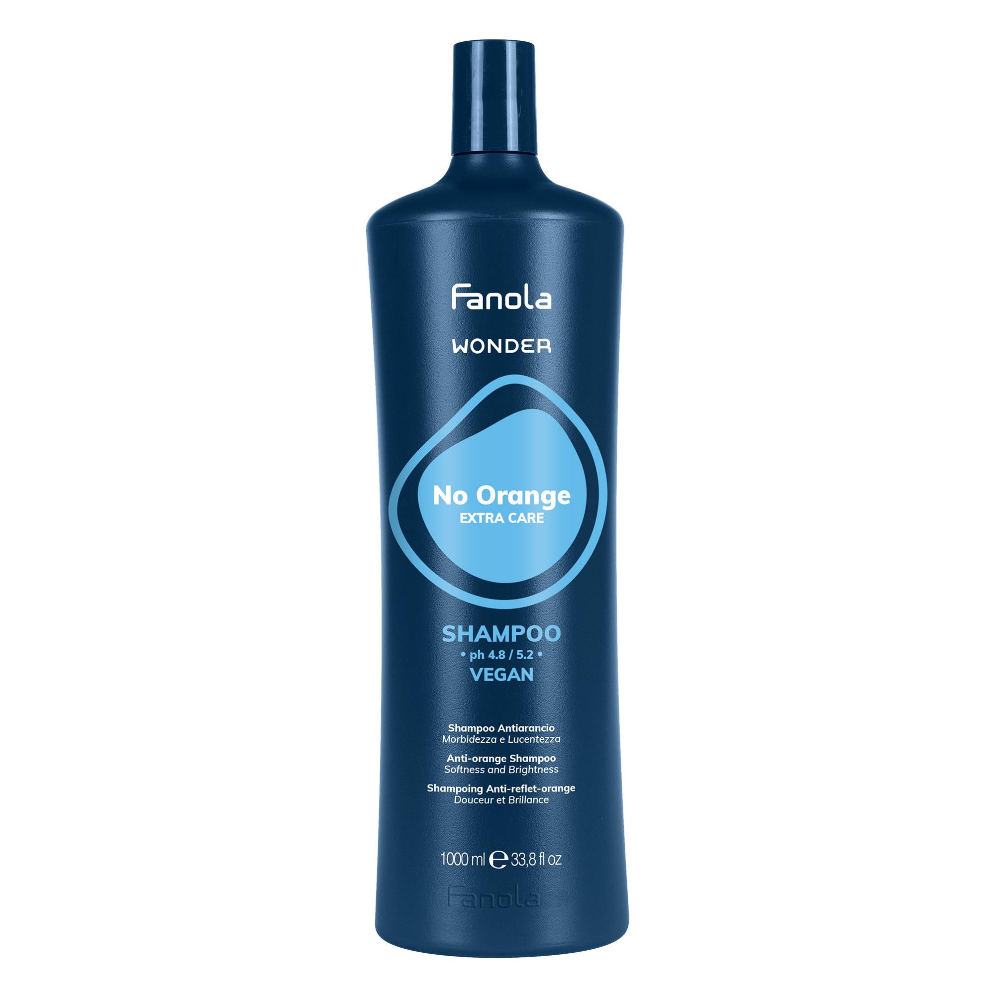 Shampooing anti-reflet orange Wonder No Orange de la marque Fanola Contenance 1000ml - 1