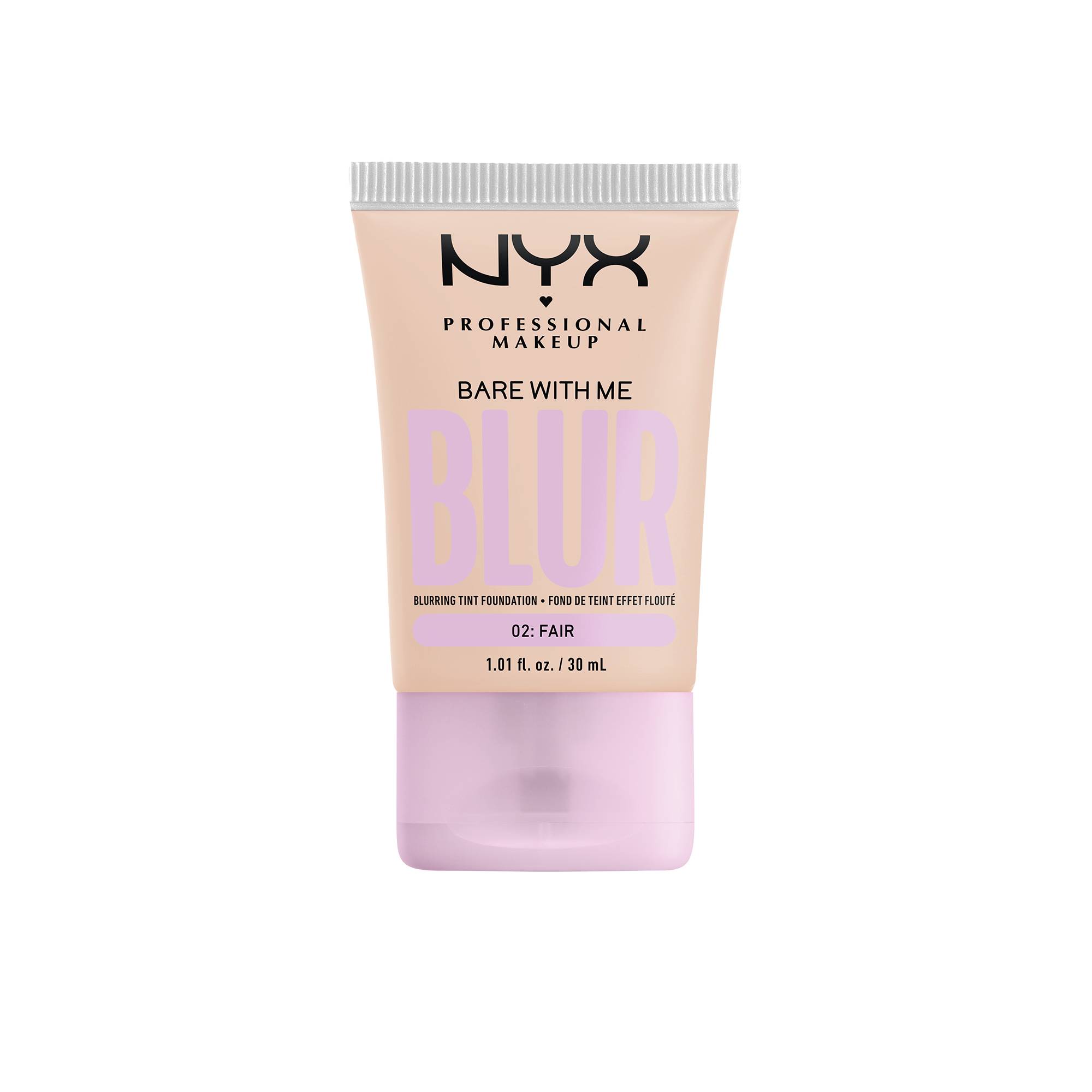Fond de teint effet flouté Bare With Me Blur Fair de la marque NYX Professional Makeup - 1