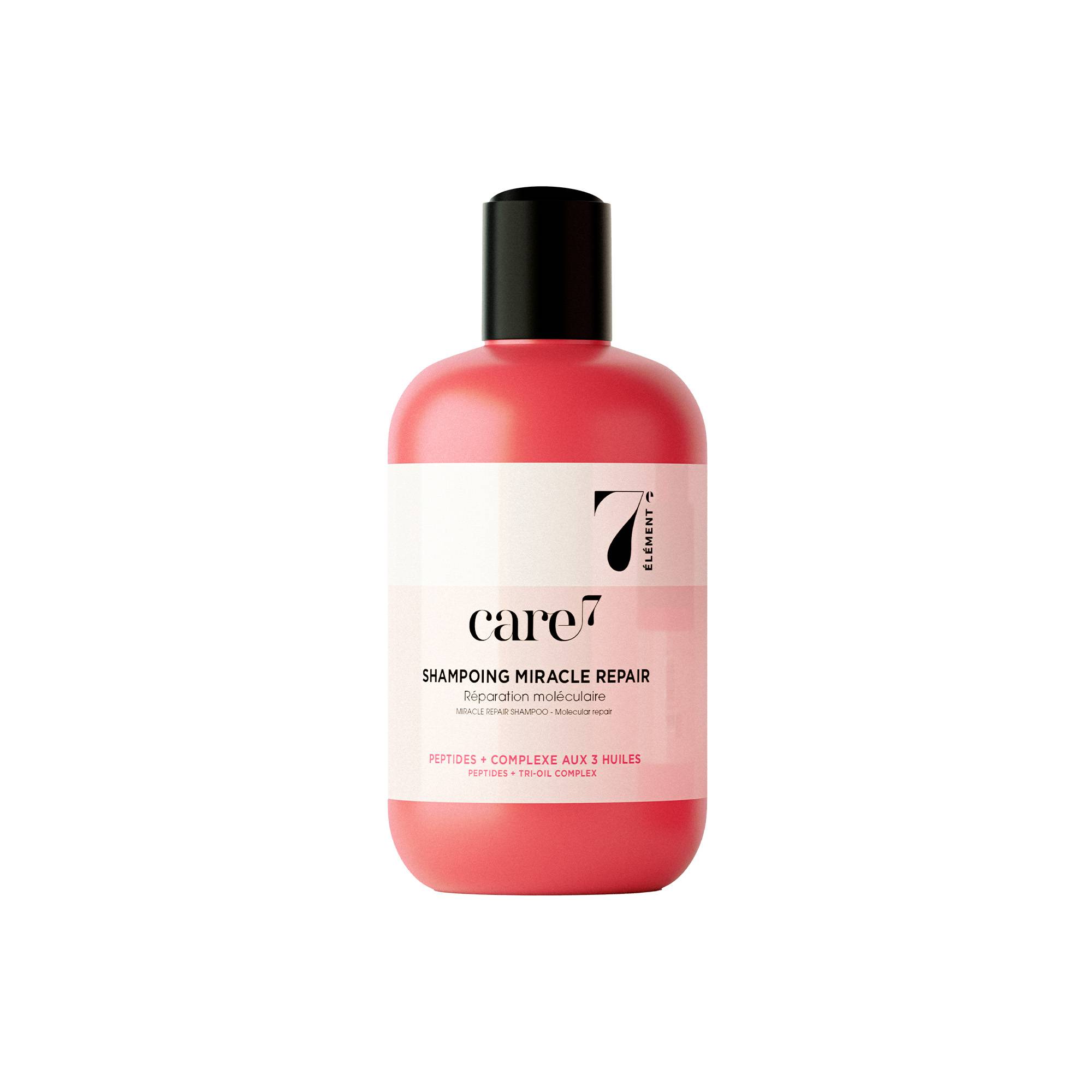Shampoing Reconstructeur Miracle Repair – réparation, douceur, brillance de la marque 7e ÉLÉMENT Contenance 300ml - 1
