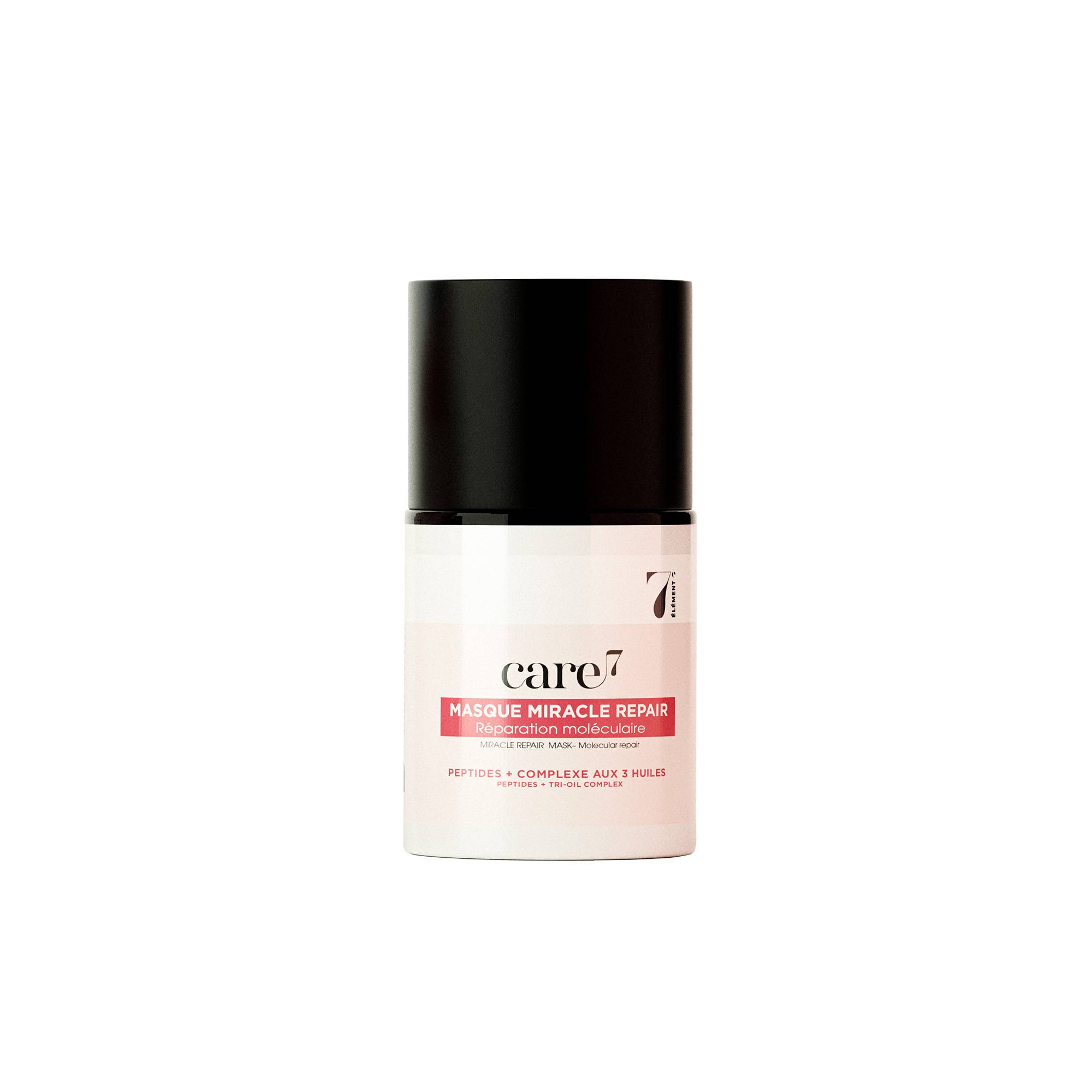 Masque sans rinçage Miracle Repair – réparation 60 secondes, brillance, douceur de la marque 7e ÉLÉMENT Contenance 50ml - 1