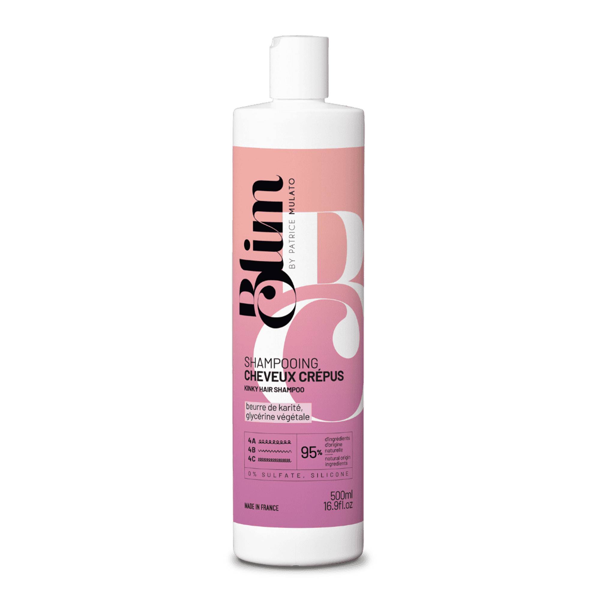 Shampooing cheveux crépus – nutrition, force, douceur de la marque Mulato Contenance 500ml - 1