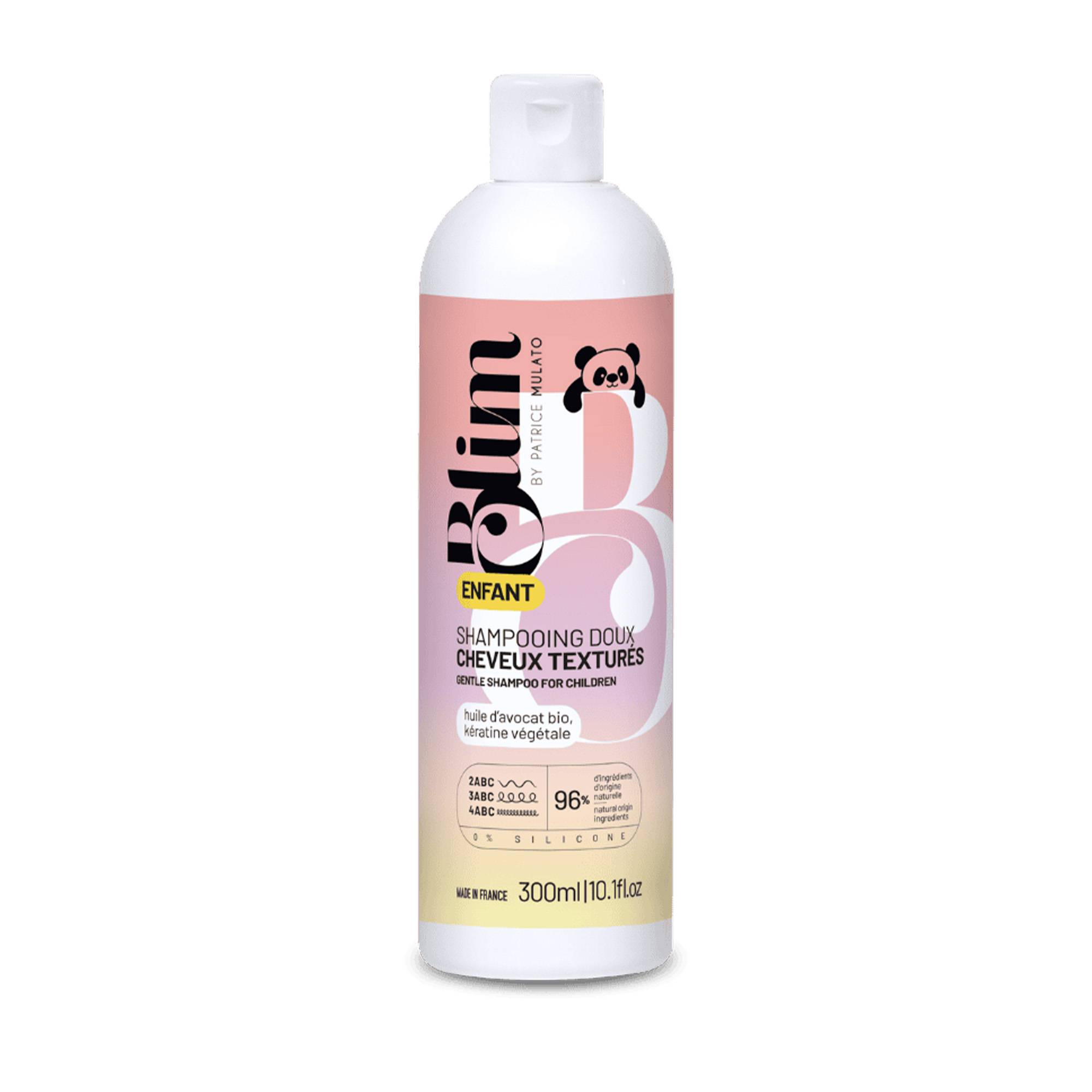 Shampooing doux enfant démêlant – douceur, brillance, définition de la marque Mulato Contenance 300ml - 1