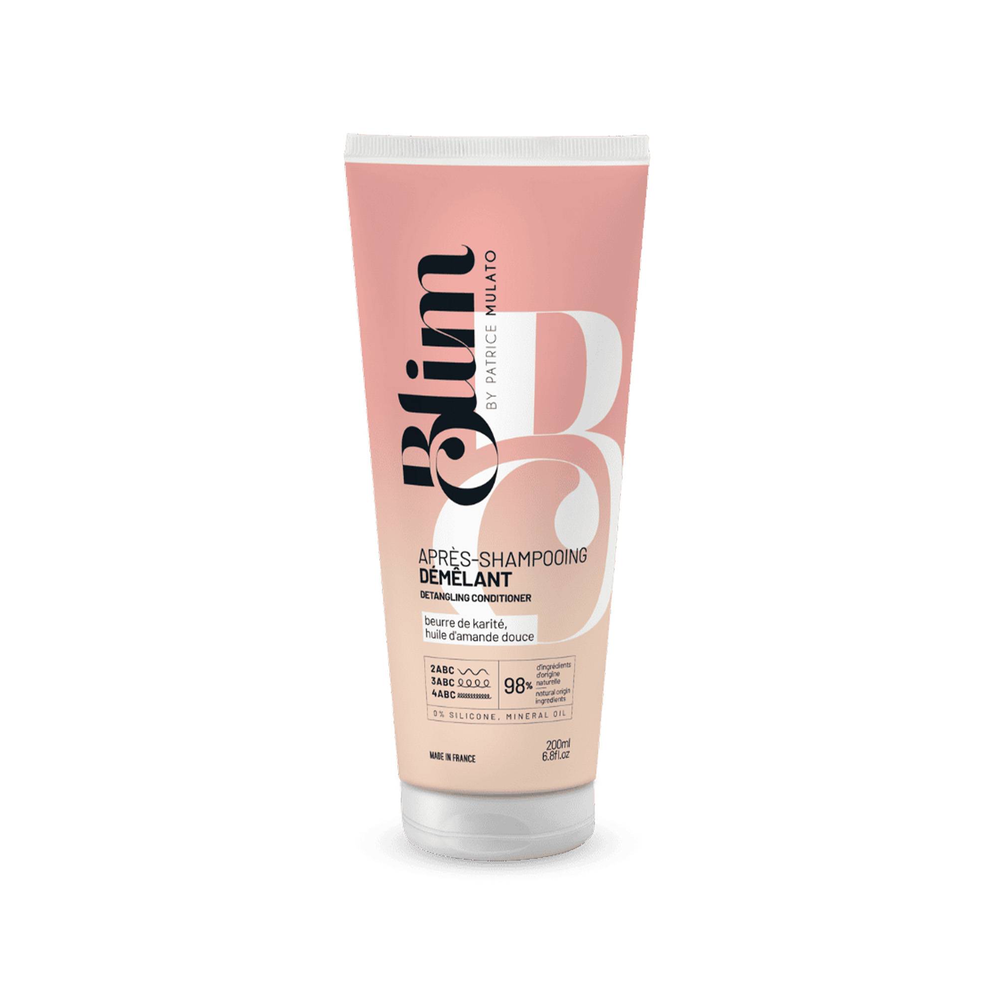 Après-shampooing – démêlage instantané, souplesse, brillance de la marque Mulato Contenance 200ml - 1