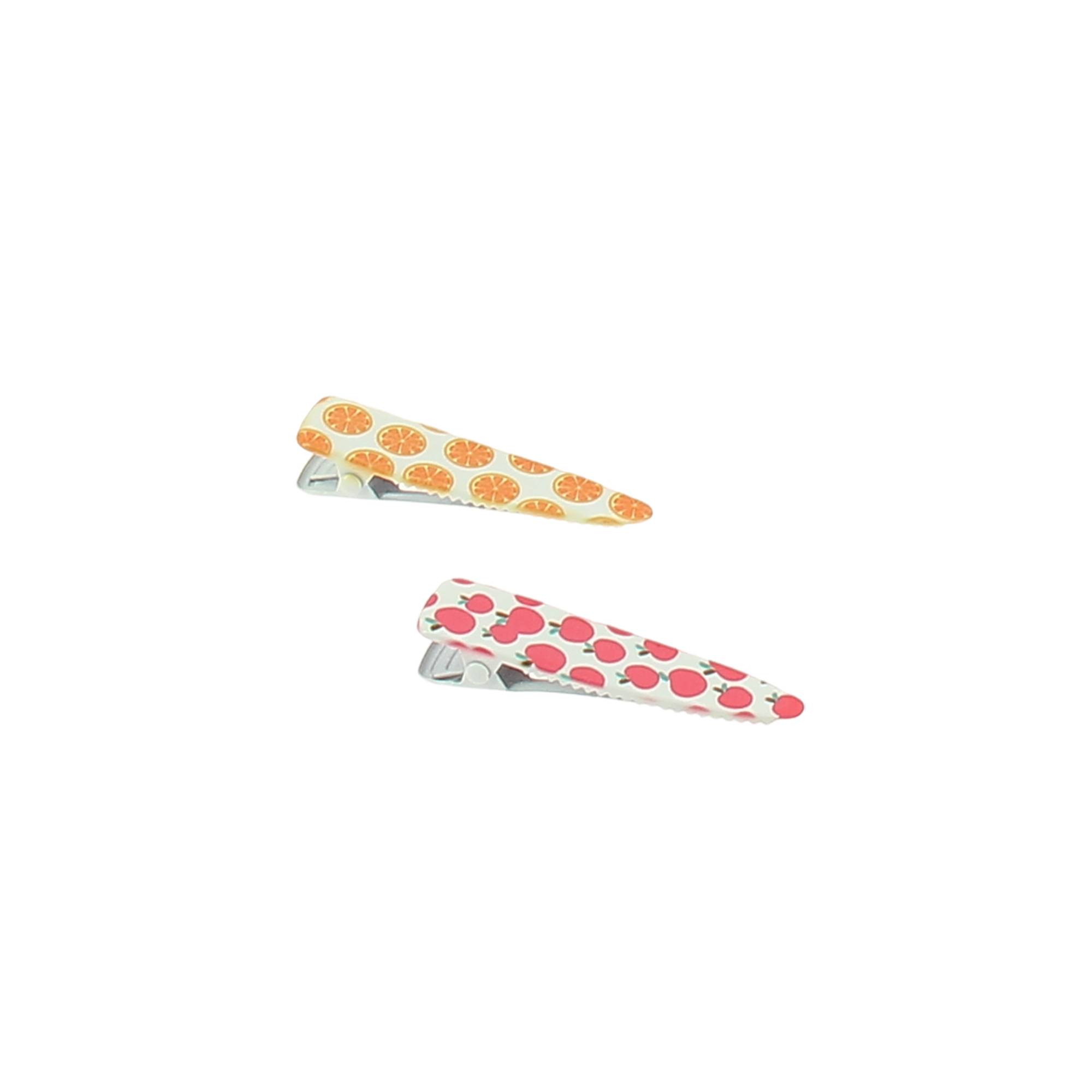 Set de 2 barrettes fruits de la marque Bleu Libellule - 1
