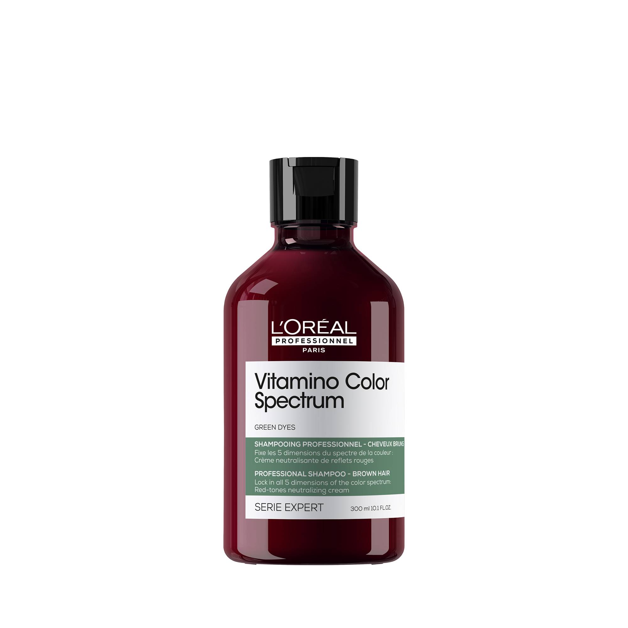 Shampoing neutralisant vert Vitamino Color Spectrum de la marque L'Oréal Professionnel Contenance 300ml - 1