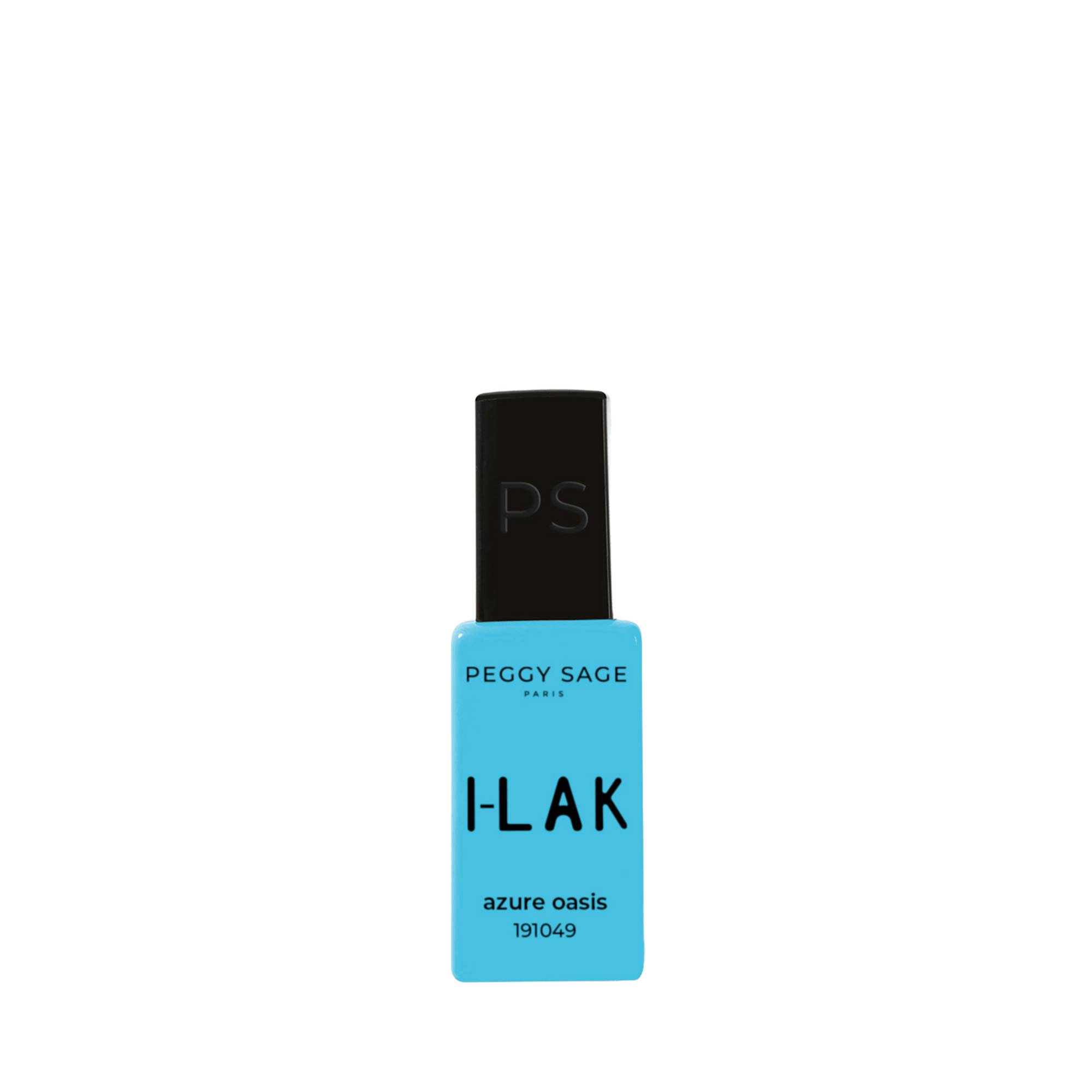 Vernis semi-permanent I-LAK – couleur Azure oasis, tenue longue durée de la marque Peggy Sage Contenance 11ml - 1