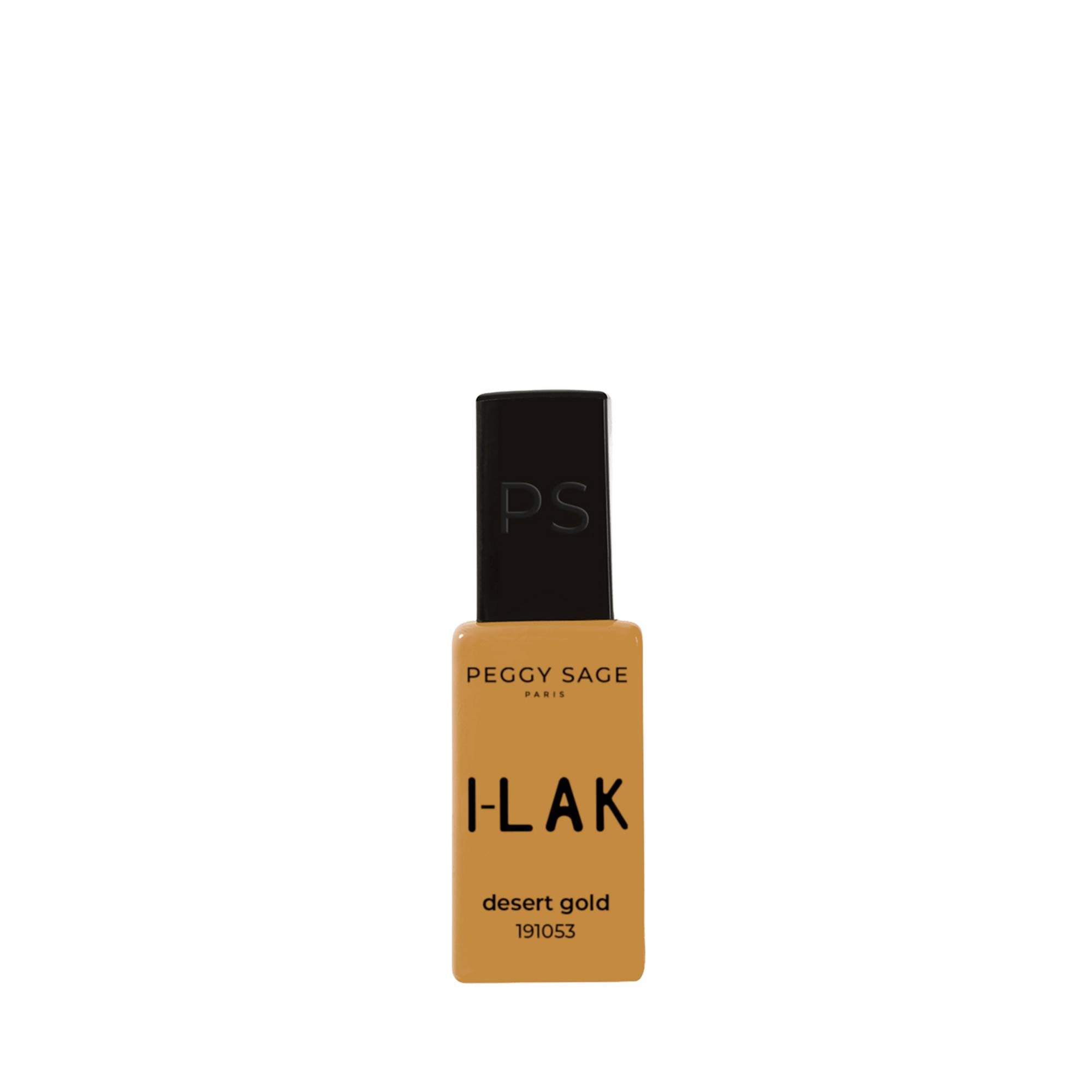 Vernis semi-permanent I-LAK – couleur Desert gold, tenue longue durée de la marque Peggy Sage Contenance 11ml - 1