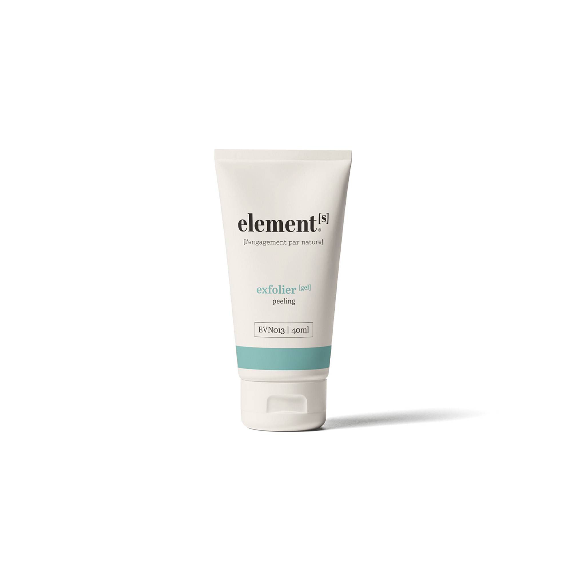 Gel exfoliant – Peeling doux, éclat du teint, sans tiraillement de la marque Elements® Contenance 40ml - 1
