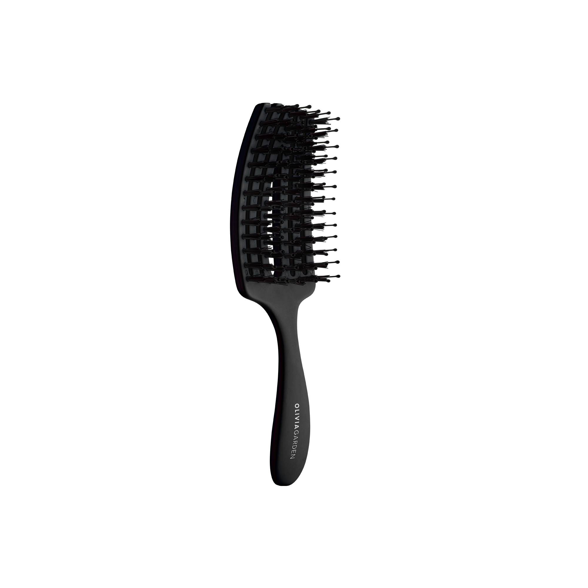 Brosse démêlante Mini FingerBrush Care Black de la marque Olivia Garden - 1