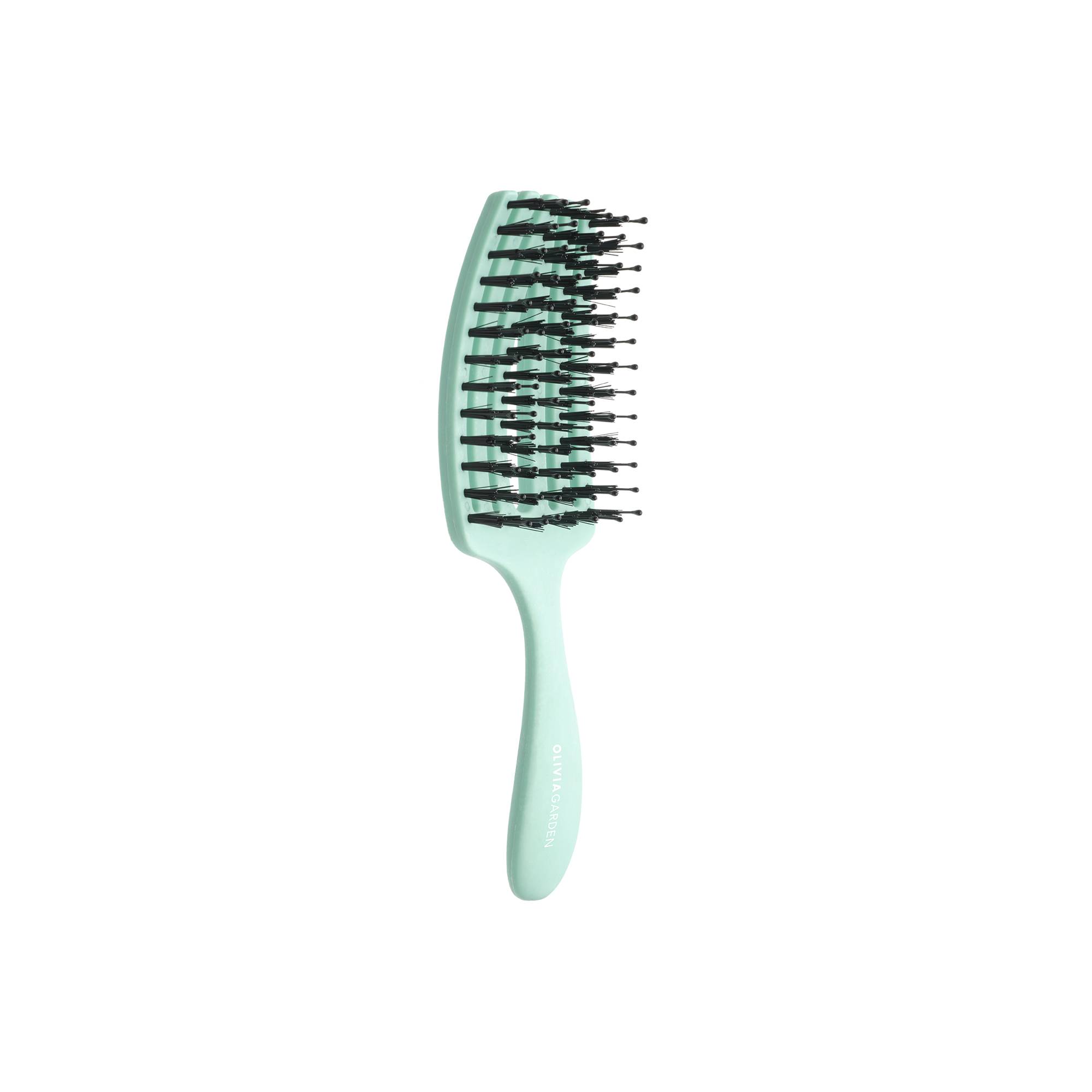 Brosse démêlante Mini FingerBrush Care Mint de la marque Olivia Garden - 1