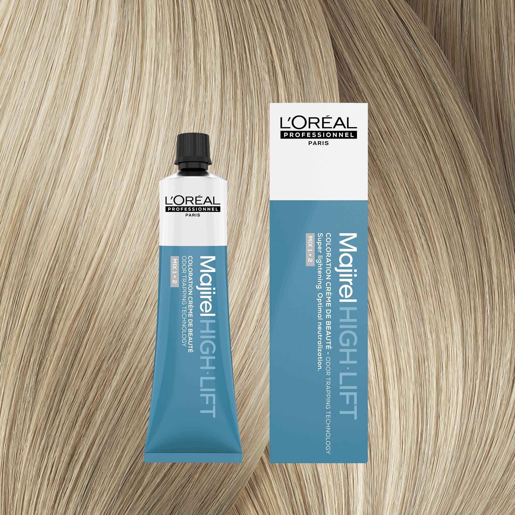 Coloration crème de beauté Majirel High Lift Violet de la marque L'Oréal Professionnel Contenance 60ml - 1