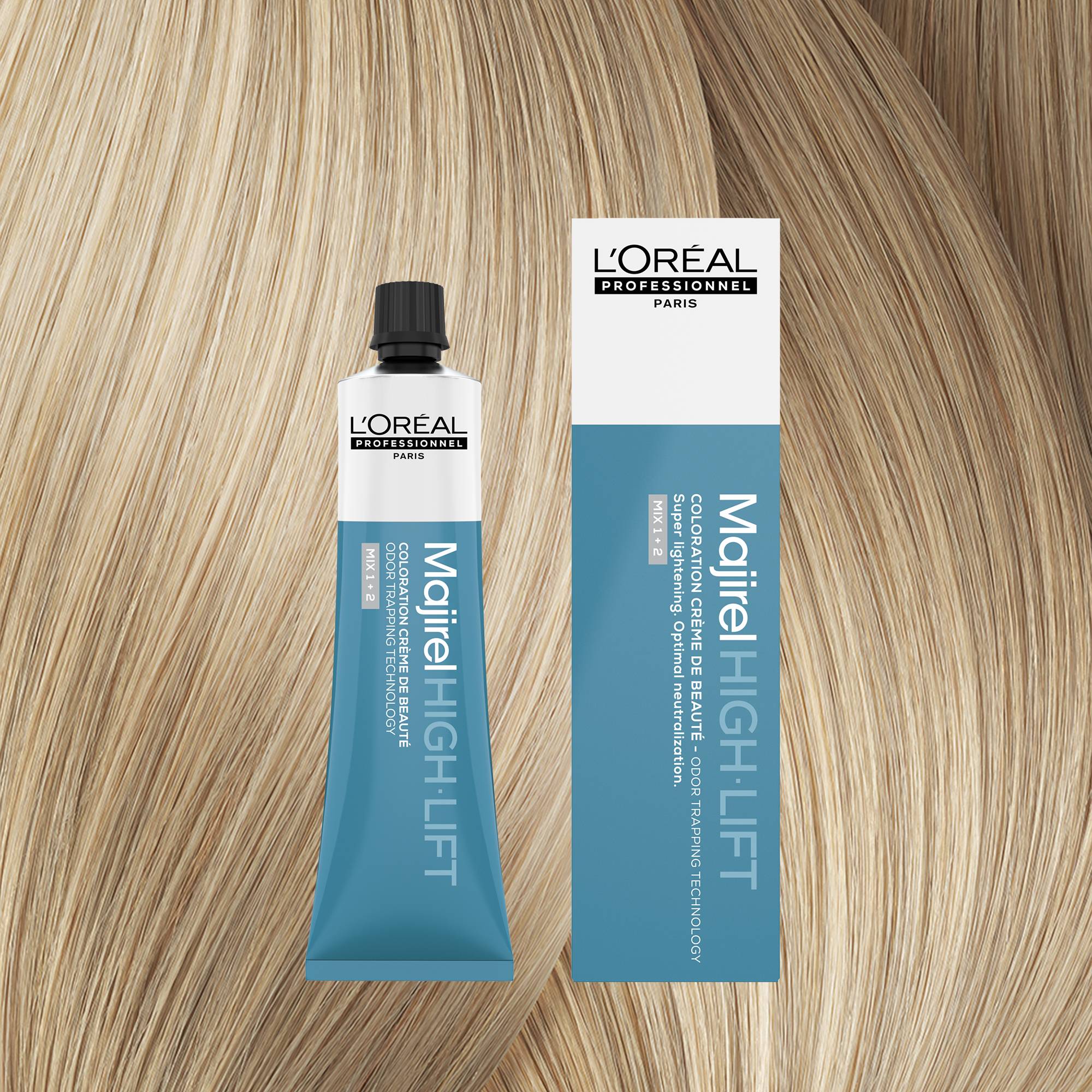 Coloration crème de beauté Majirel High Lift 901S de la marque L'Oréal Professionnel Contenance 60ml - 1