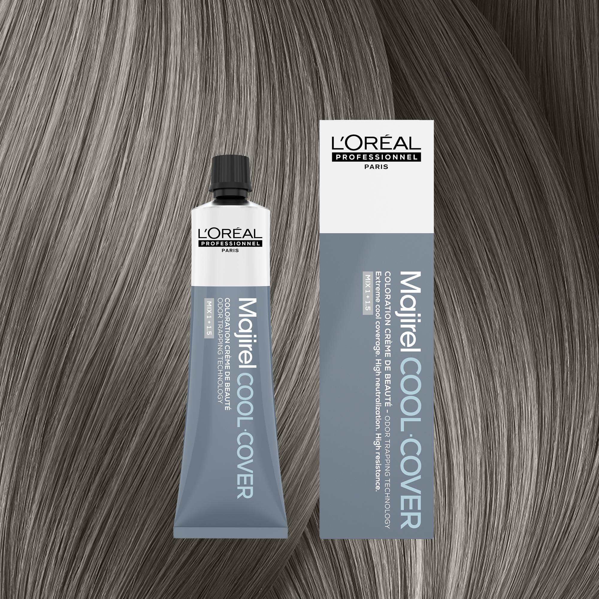 Coloration crème de beauté Majirel Cool Cover 8.1 de la marque L'Oréal Professionnel Contenance 60ml - 1