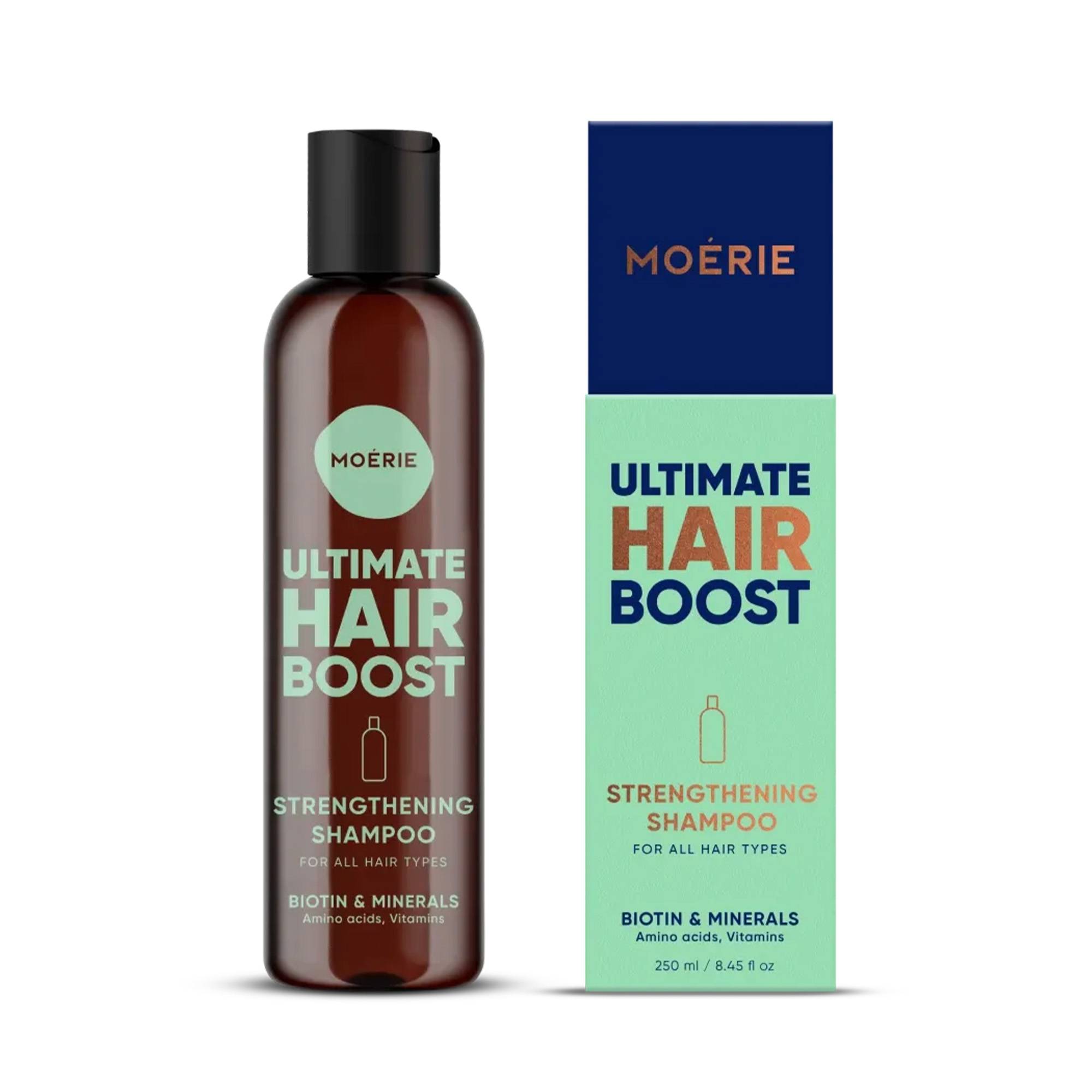 Shampoing de croissance nourrissant biotine et minéraux de la marque Moerie Contenance 250ml - 1