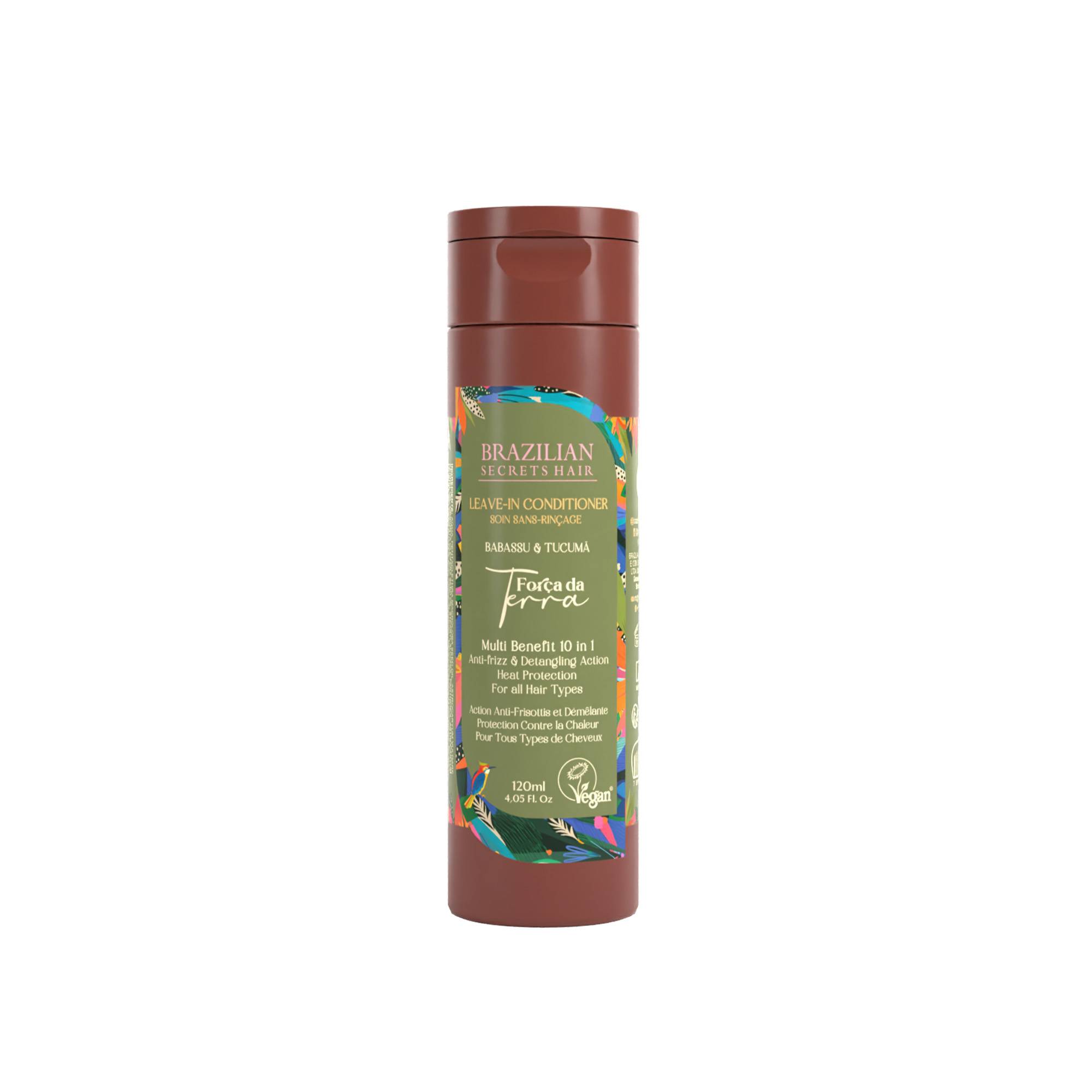 Soin sans rinçage multi-bénéfices Força da Terra de la marque Brazilian Secrets Hair Contenance 120ml - 1