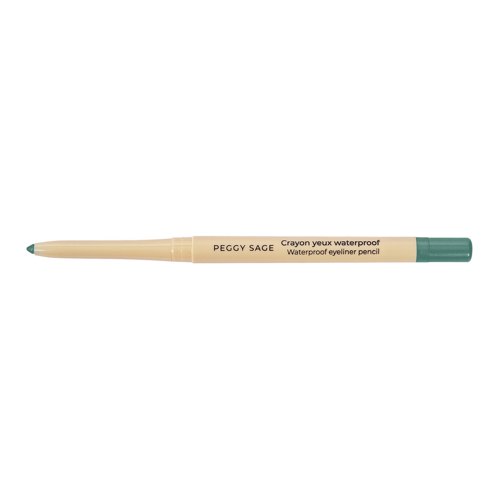 Crayon yeux rétractable waterproof emeraude de la marque Peggy Sage - 1