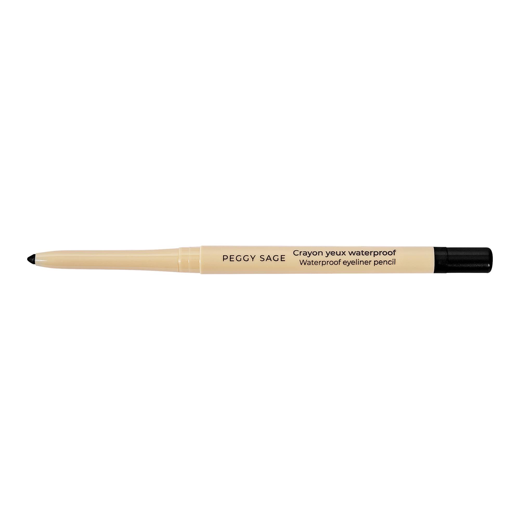 Crayon yeux rétractable waterproof noir de la marque Peggy Sage - 1