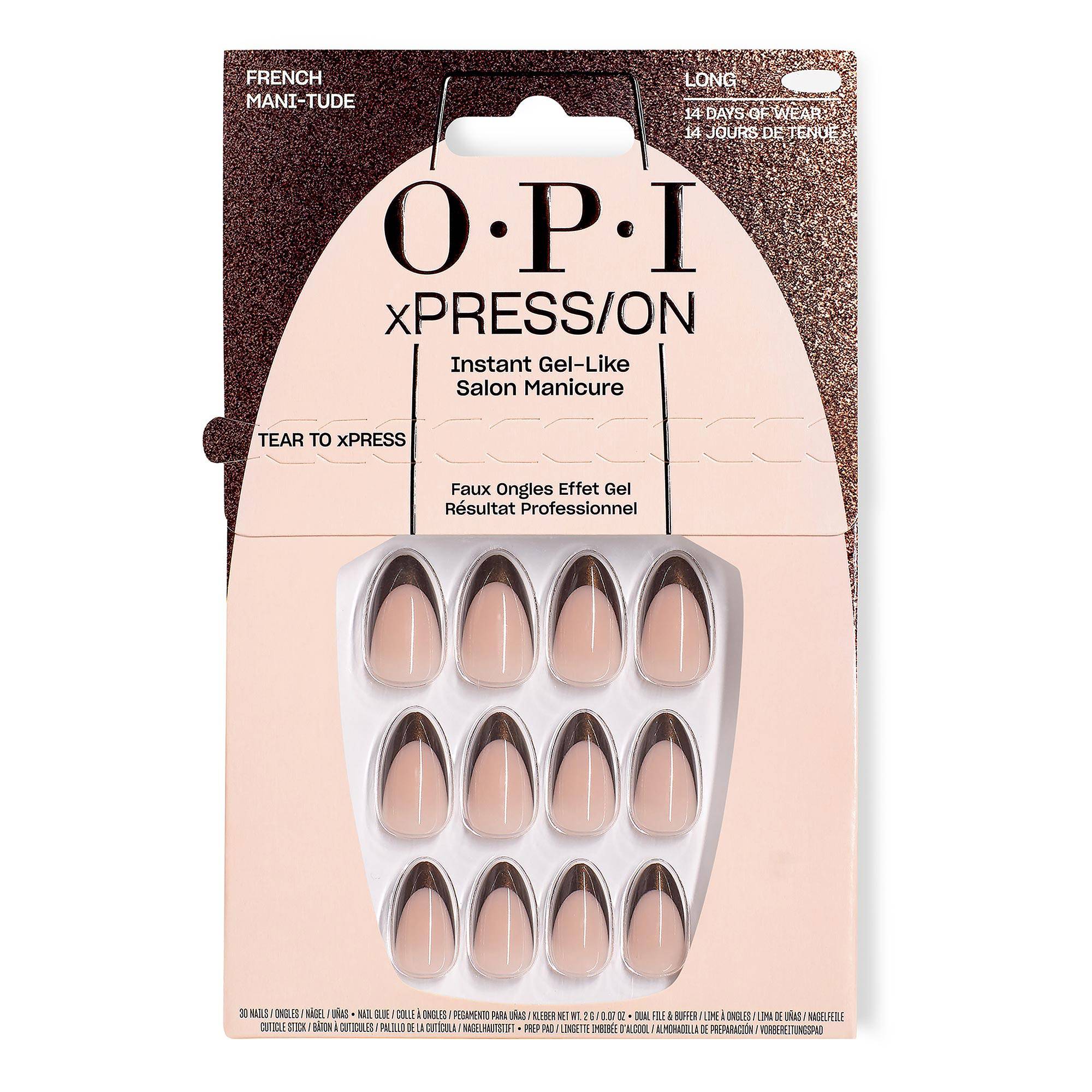 Faux-ongles xPRESS/ON - French Mani-tude de la marque OPI - 1