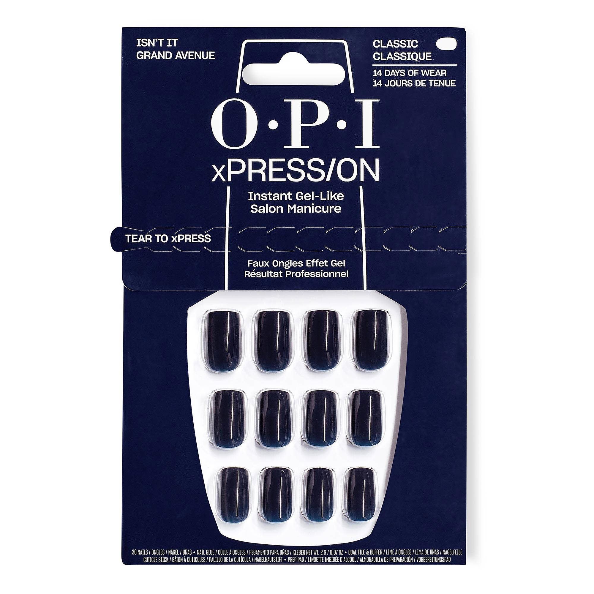 Faux-ongles xPRESS/ON - Isn't it Grand Avenue de la marque OPI - 1