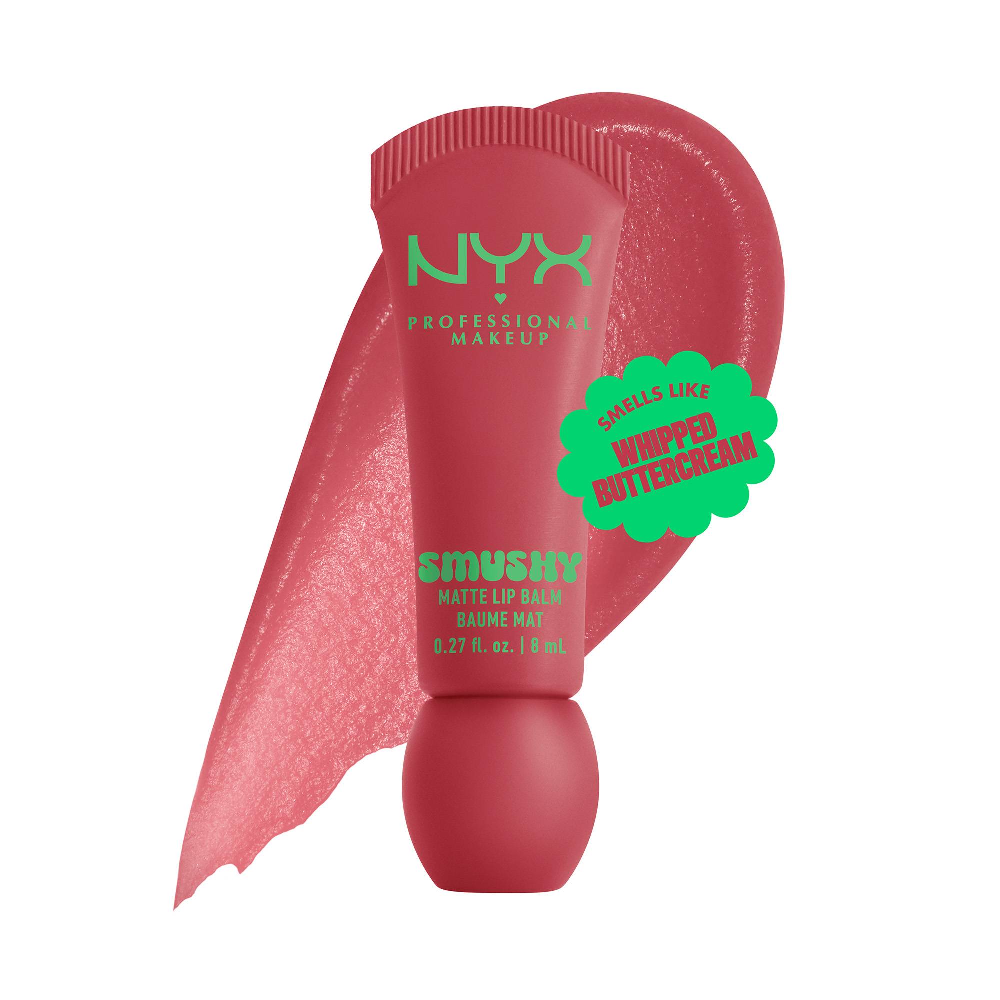 Baume lèvres SMUSHY Snuggle SZN – fini mat, confort, parfum gourmand de la marque NYX Professional Makeup - 1