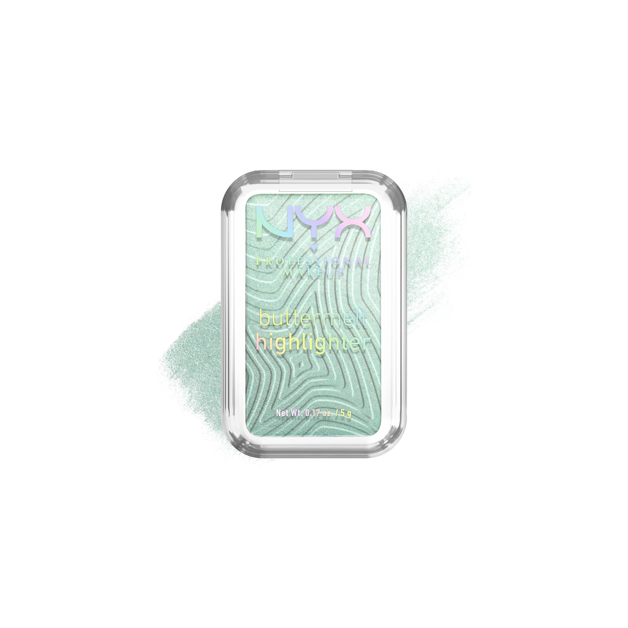 Enlumineur poudre Buttermelt Highlighter 20 Butta Mint de la marque NYX Professional Makeup Contenance 5g - 1