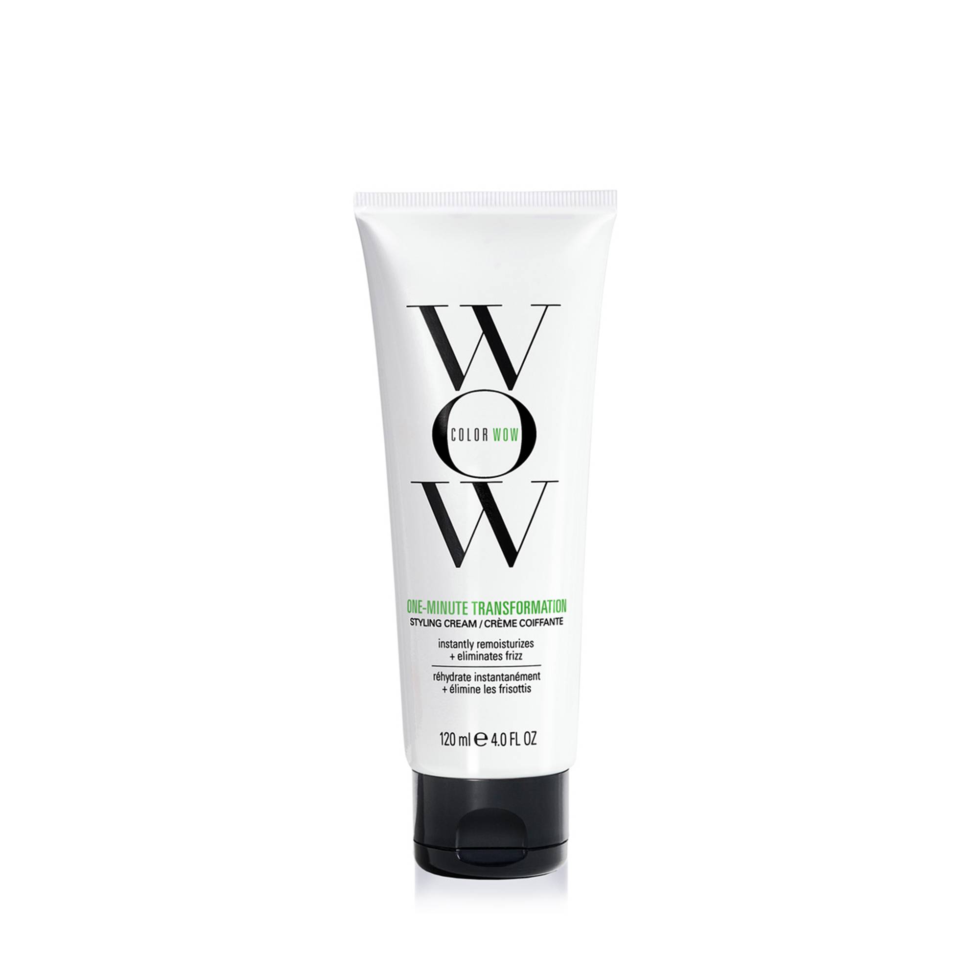 Crème coiffante One-Minute Transformation – anti-frisottis, brillance, instantané de la marque Color Wow Contenance 120ml - 1