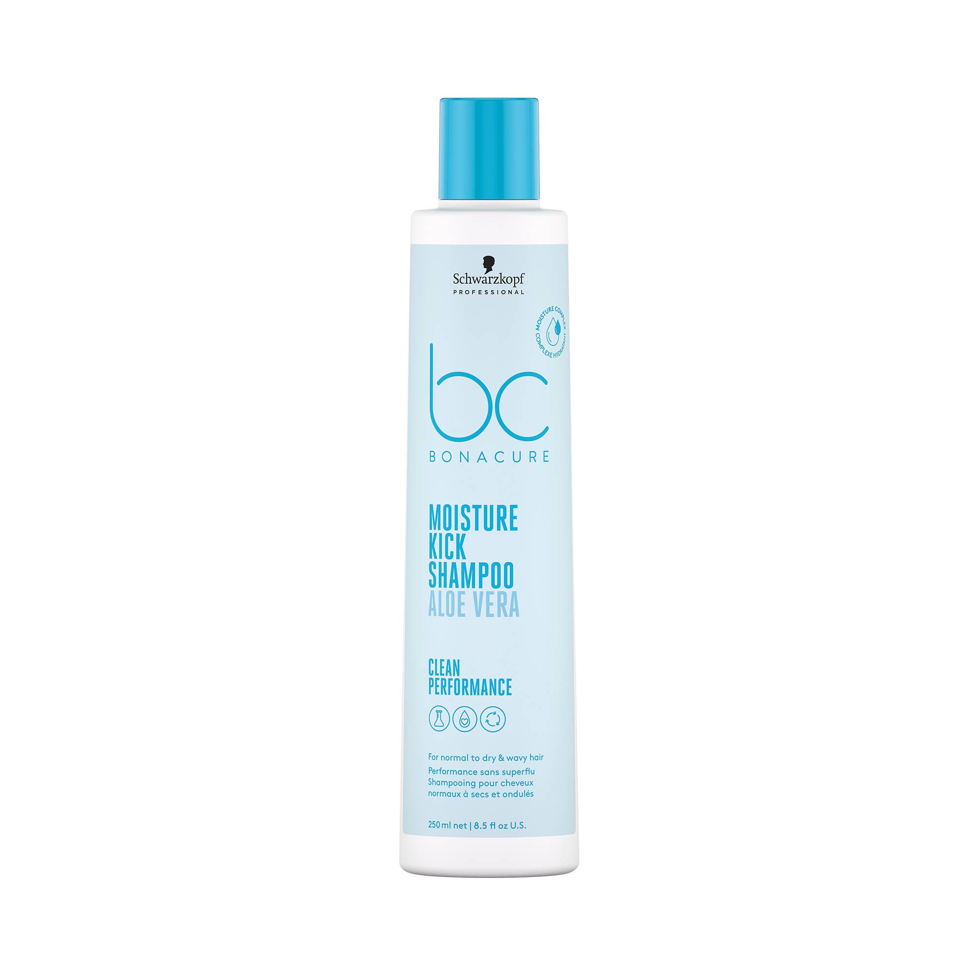 Shampoing hydratant cheveux secs Moisture Kick – douceur, souplesse, brillance de la marque Schwarzkopf Professional Contenance 250ml - 1