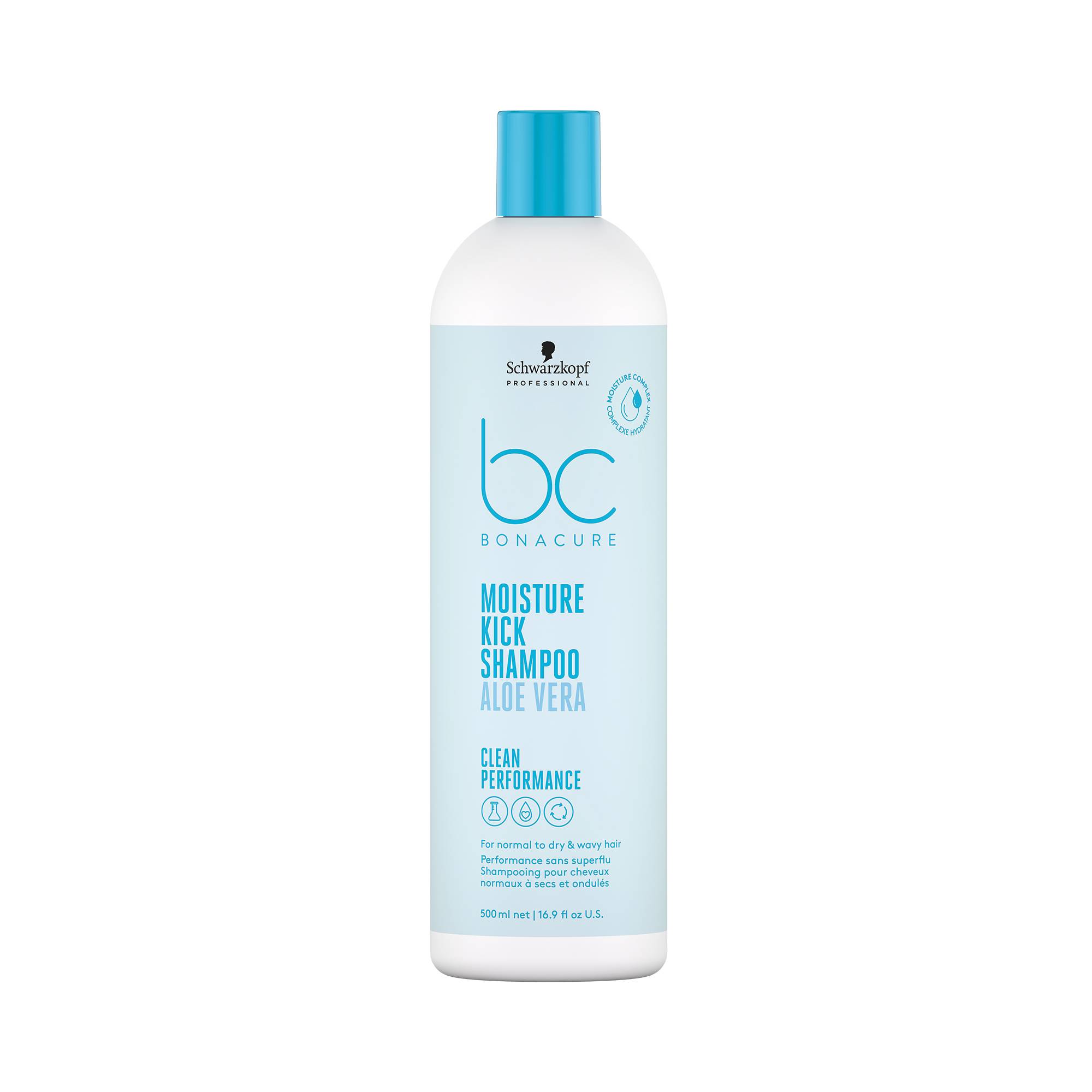 Shampoing hydratant cheveux secs Moisture Kick – douceur, souplesse, brillance de la marque Schwarzkopf Professional Contenance 500ml - 1