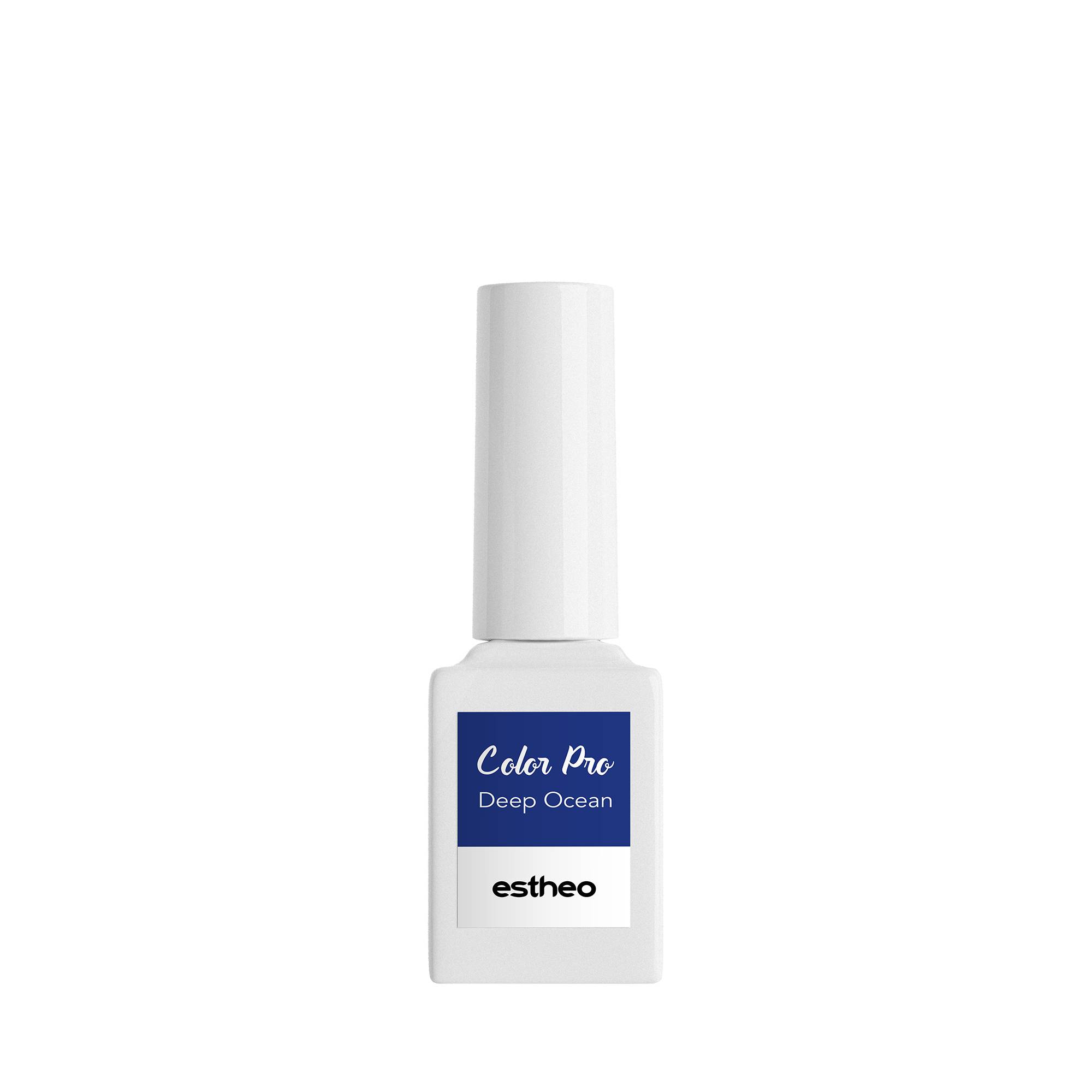 Vernis semi-permanent Color Pro 17 Deep ocean de la marque Estheo Contenance 10ml - 1