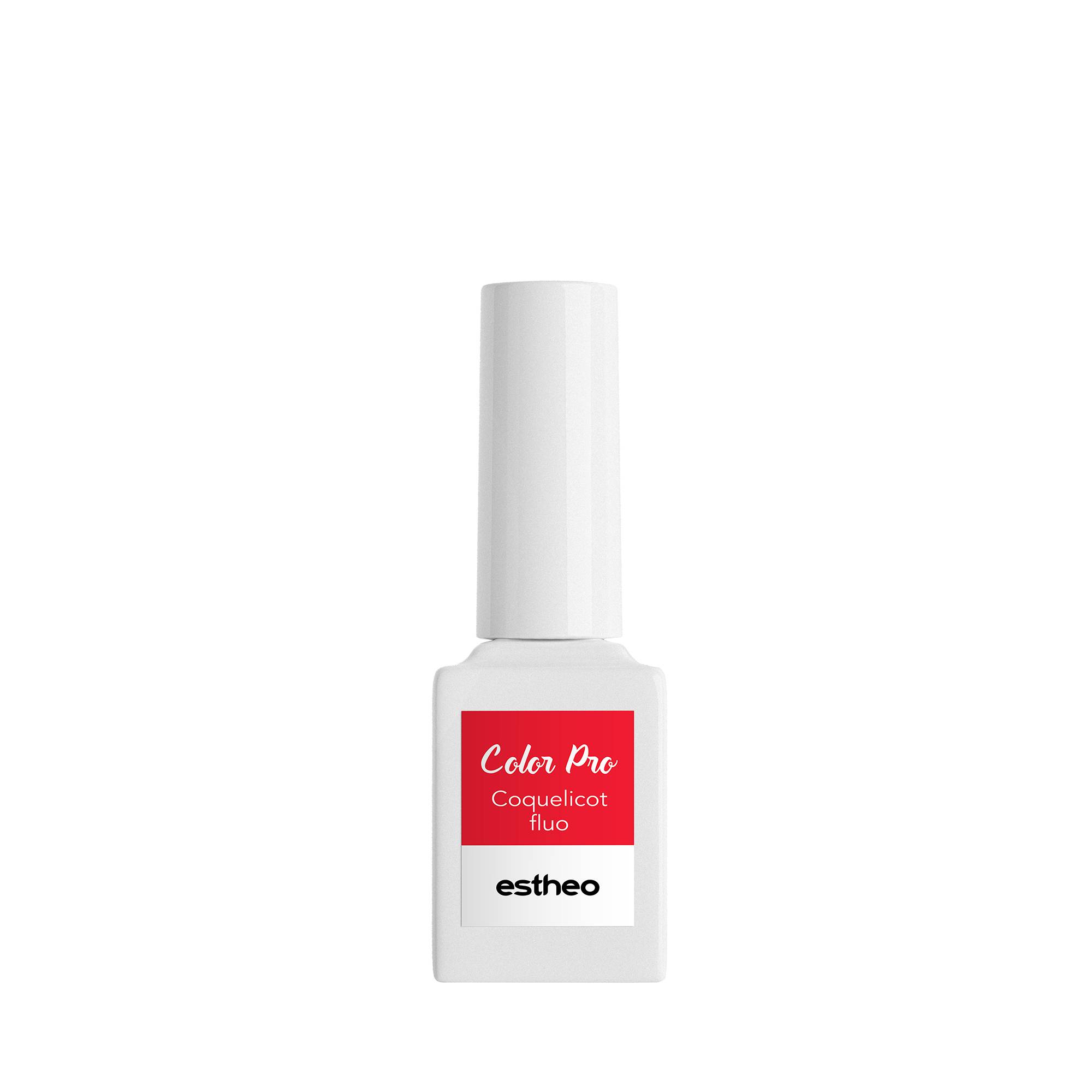Vernis semi-permanent Color Pro 23 Coquelicot de la marque Estheo Contenance 10ml - 1