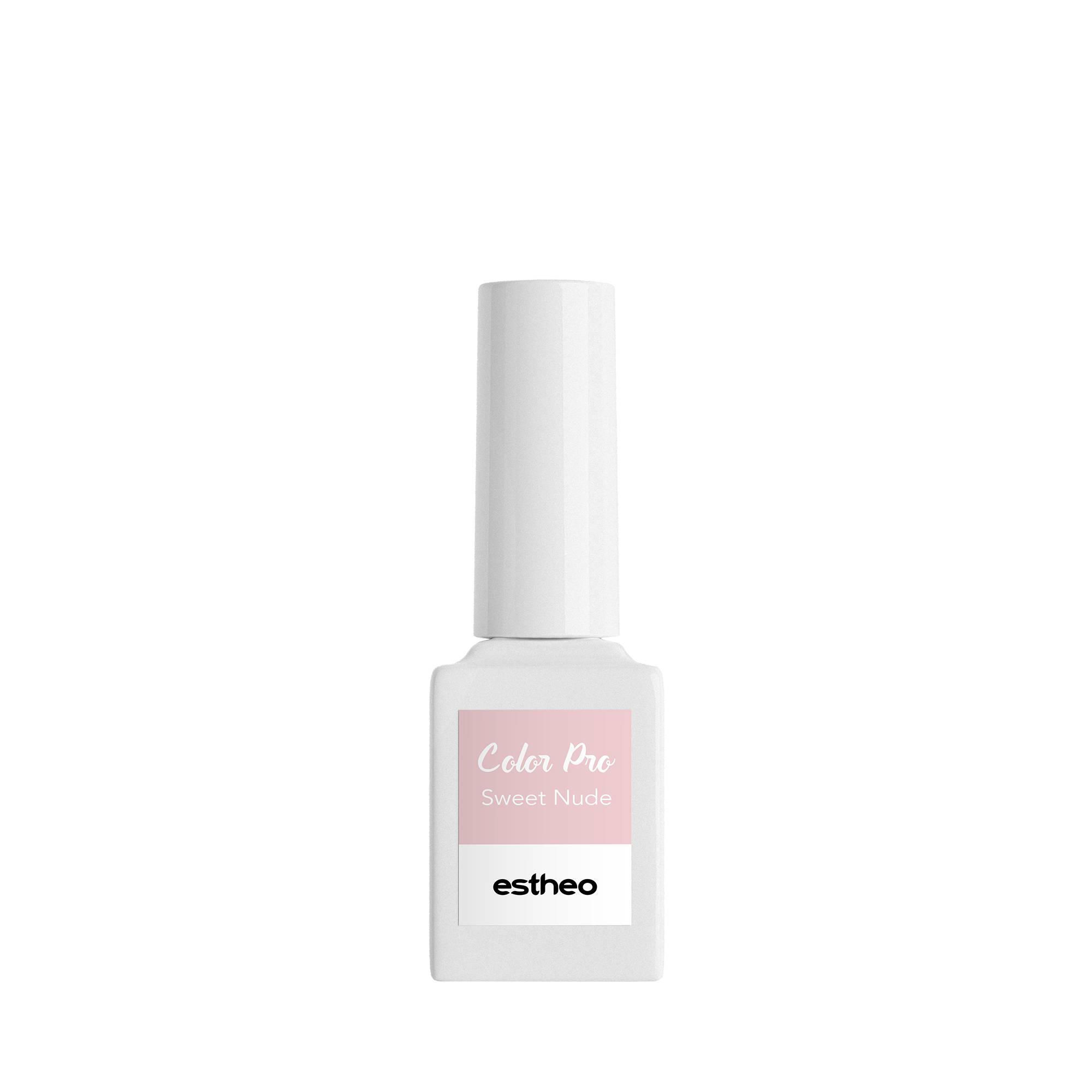Vernis semi-permanent Color Pro 3 Sweet nude de la marque Estheo Contenance 10ml - 1
