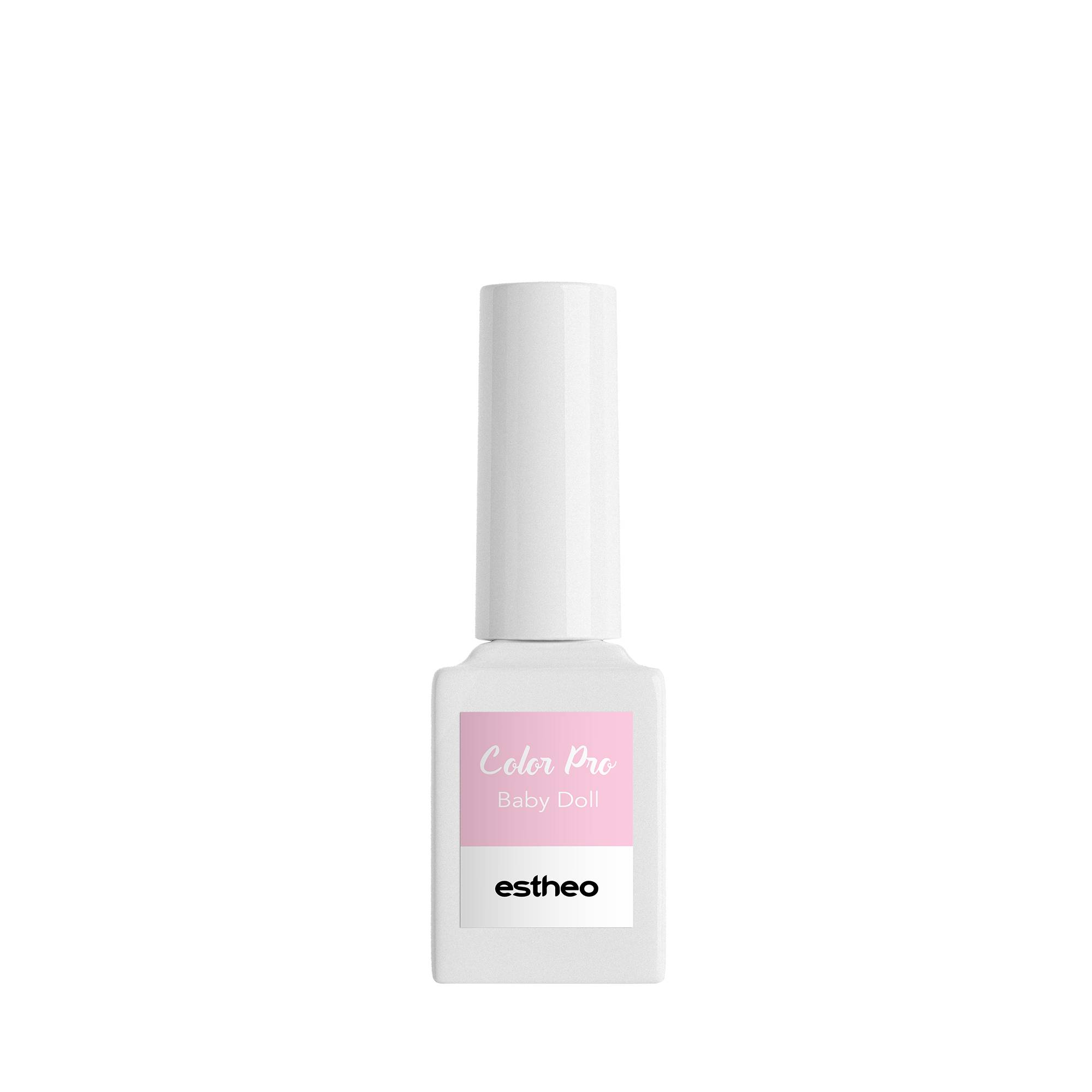 Vernis semi-permanent Color Pro 35 Baby doll de la marque Estheo Contenance 10ml - 1