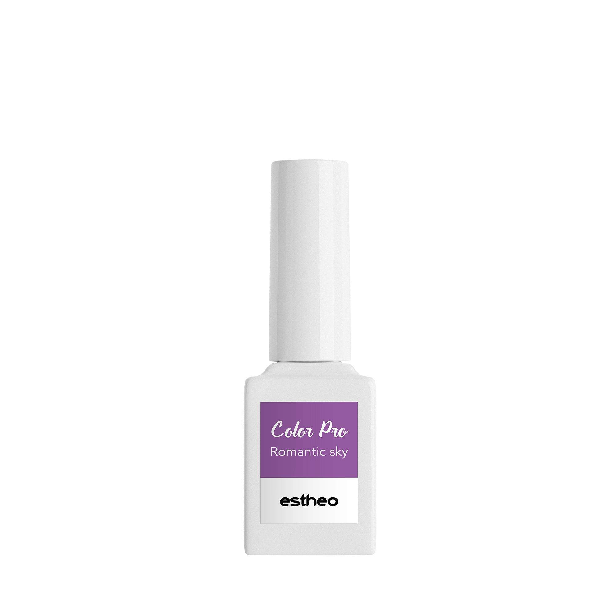 Vernis semi-permanent Color Pro 49 Romantic Sky de la marque Estheo Contenance 10ml - 1