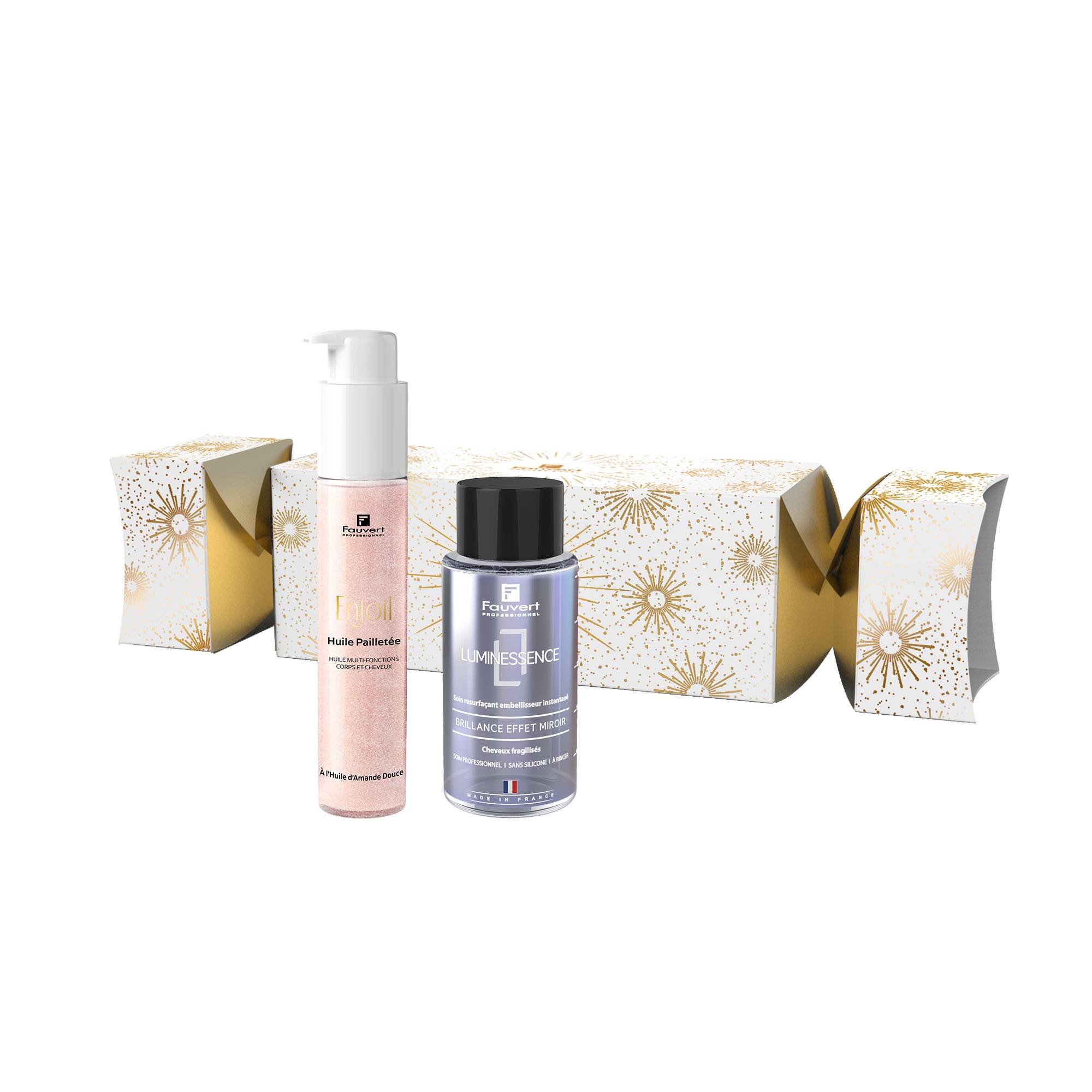 Coffret beauté pour cheveux et peau Luminessence - éclat, nutrition, brillance de la marque Fauvert Professionnel Contenance 100ml - 1