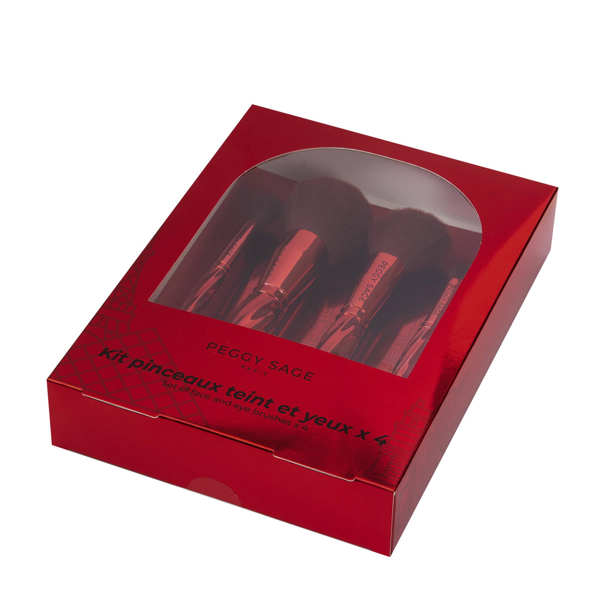 Kit pinceaux teint et yeux Edition CENTURY – précision, éclat, coffret collector de la marque Peggy Sage - 1