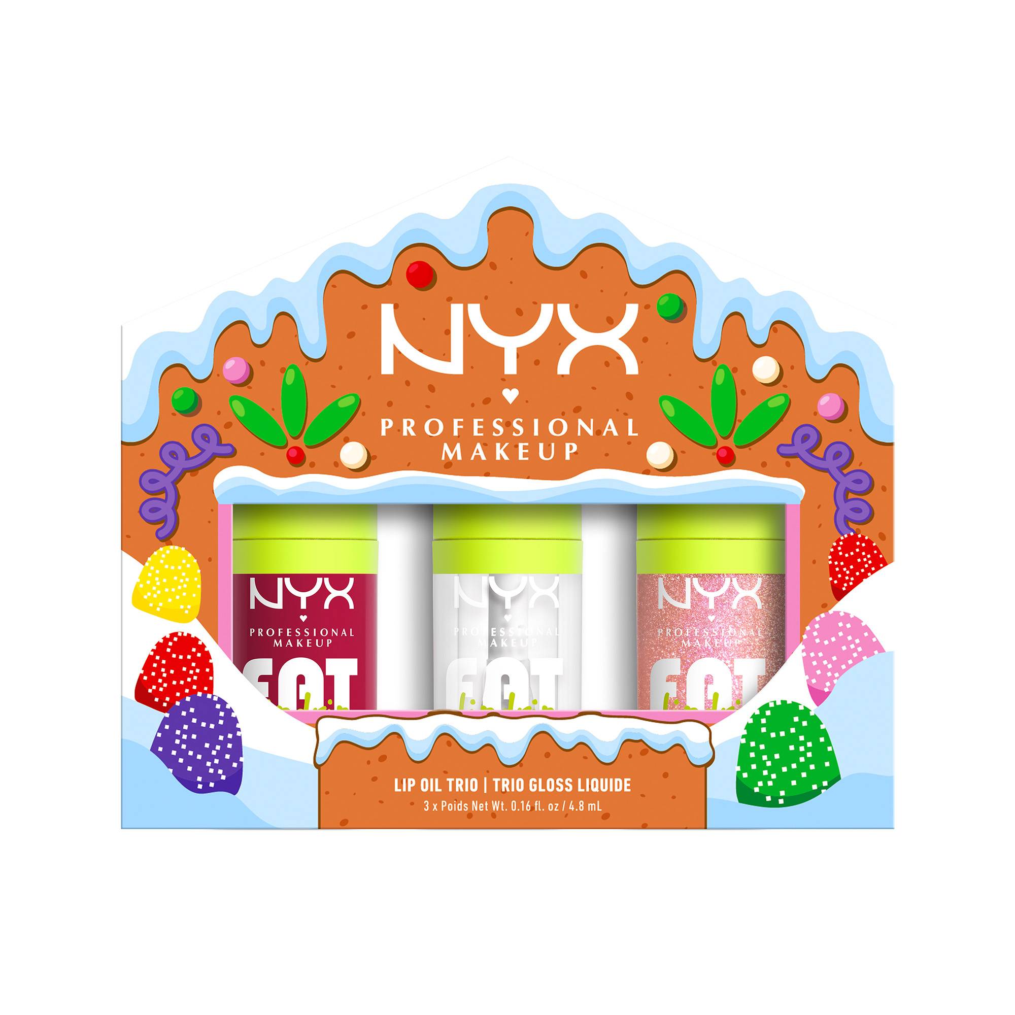 Trio lèvres Fat Oil Lip Drip – brillance, confort, hydratation de la marque NYX Professional Makeup - 1