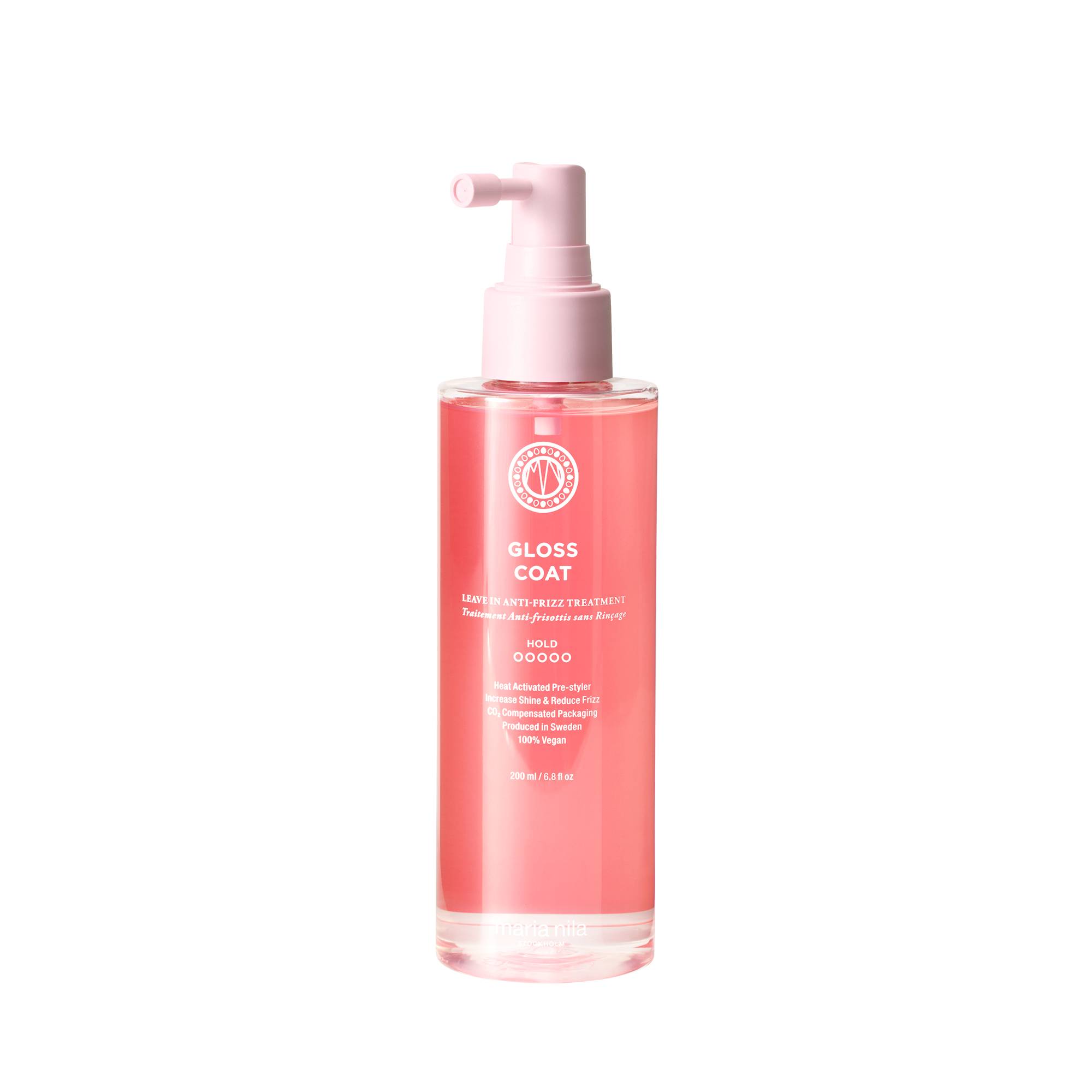 Soin sans rinçage anti-frisottis Gloss Coat - brillance, lissage, protection de la marque Maria Nila Contenance 200ml - 1