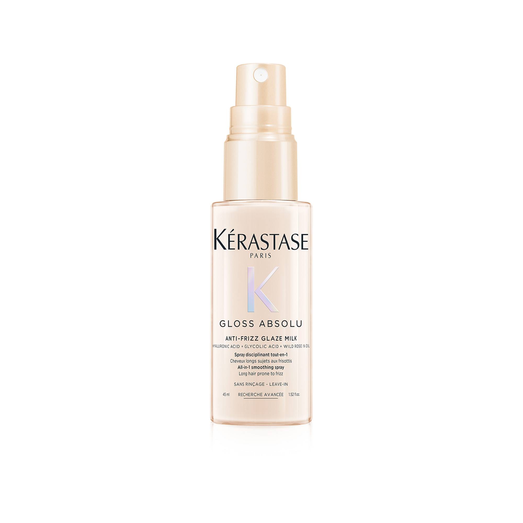 Spray coiffant Anti-Frizz Glaze Milk – brillance, discipline, thermoprotection de la marque Kerastase Contenance 45ml - 1