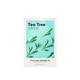 Masque tissu purifiant Tea Tree – peau nette, apaisée, rééquilibrée - 1 Masque tissu purifiant Tea Tree – peau nette, apaisée, rééquilibrée de la marque Missha Contenance 19g - 1