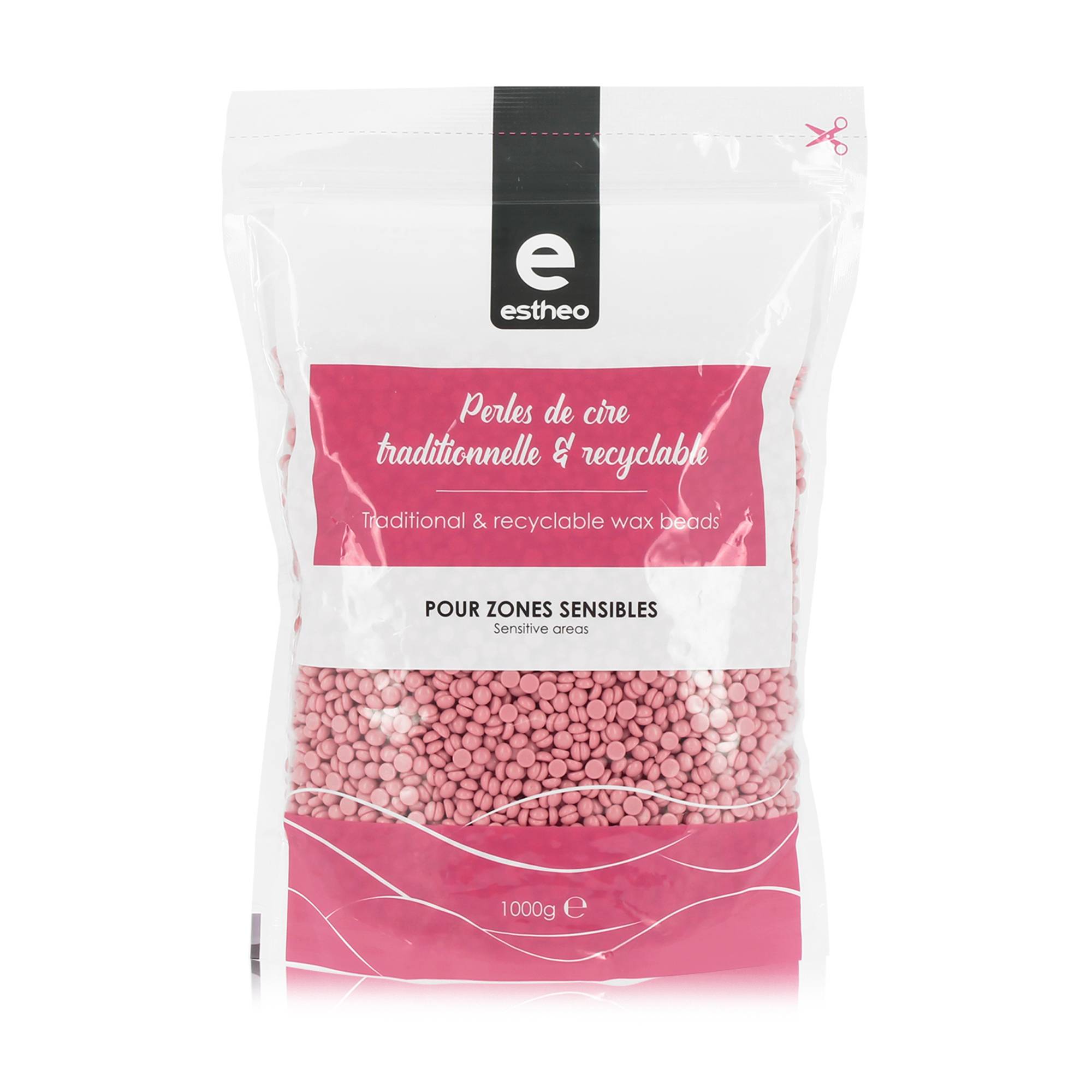 Cire gouttelette traditionnelle Titane de la marque Estheo Contenance 1000g - 1