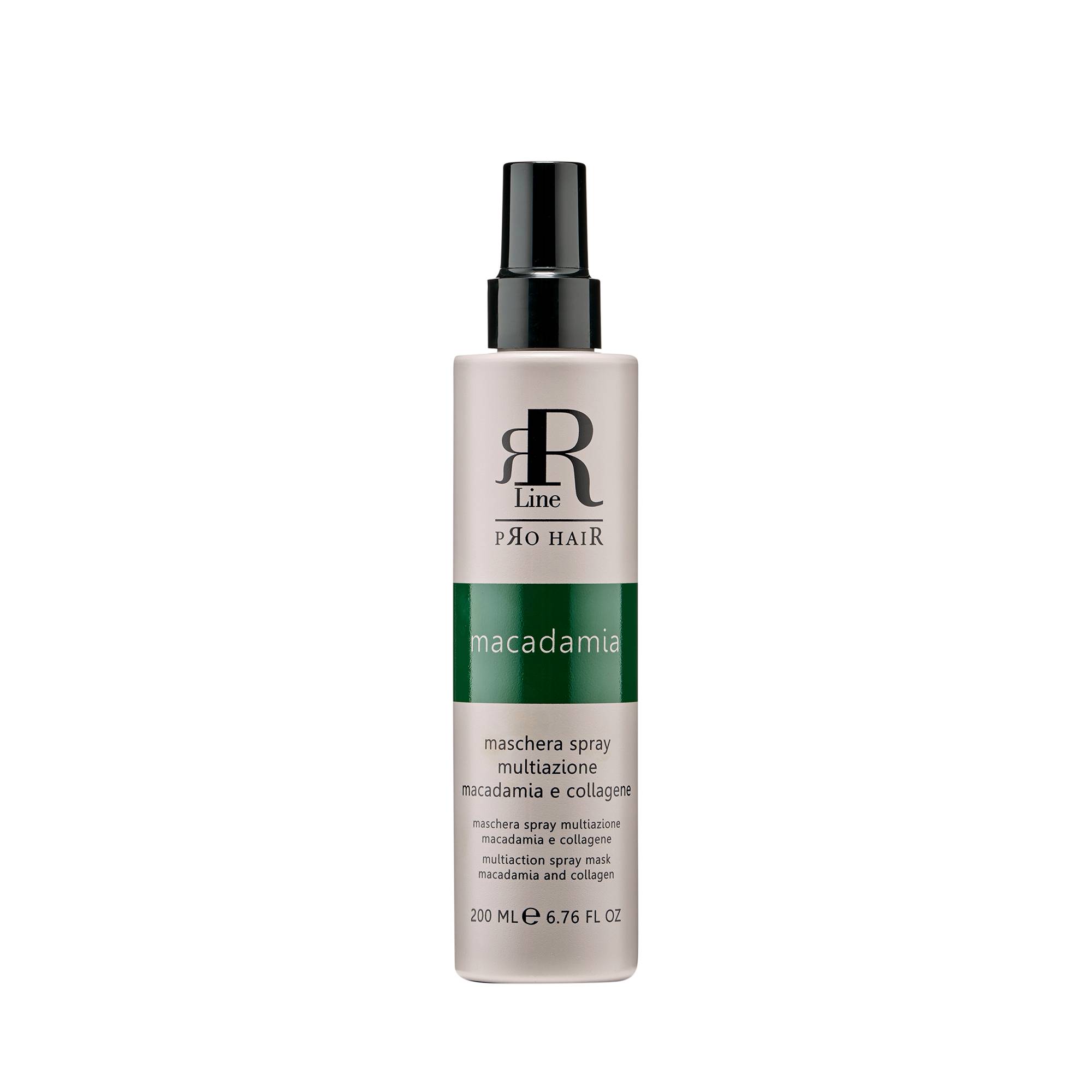 Masque en spray multiaction macadamia et collagène de la marque RR Line Real Star Contenance 200ml - 1