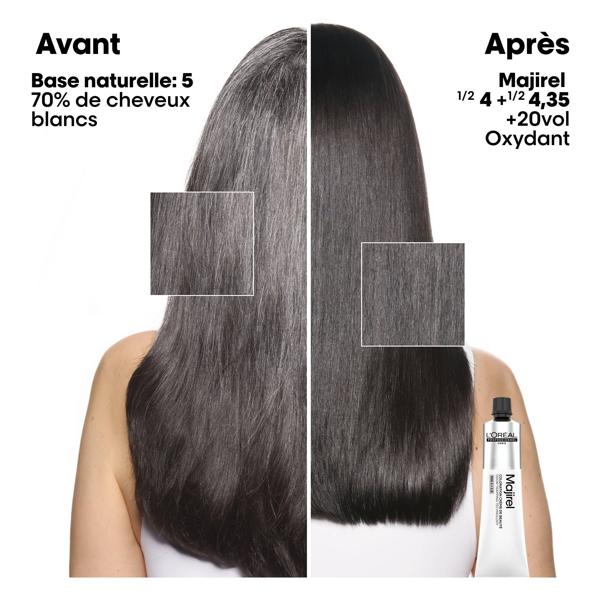 L'Oréal Professionnel Majirel - Teinture Crème 4.20 Châtain Irisé Profond - Neuf