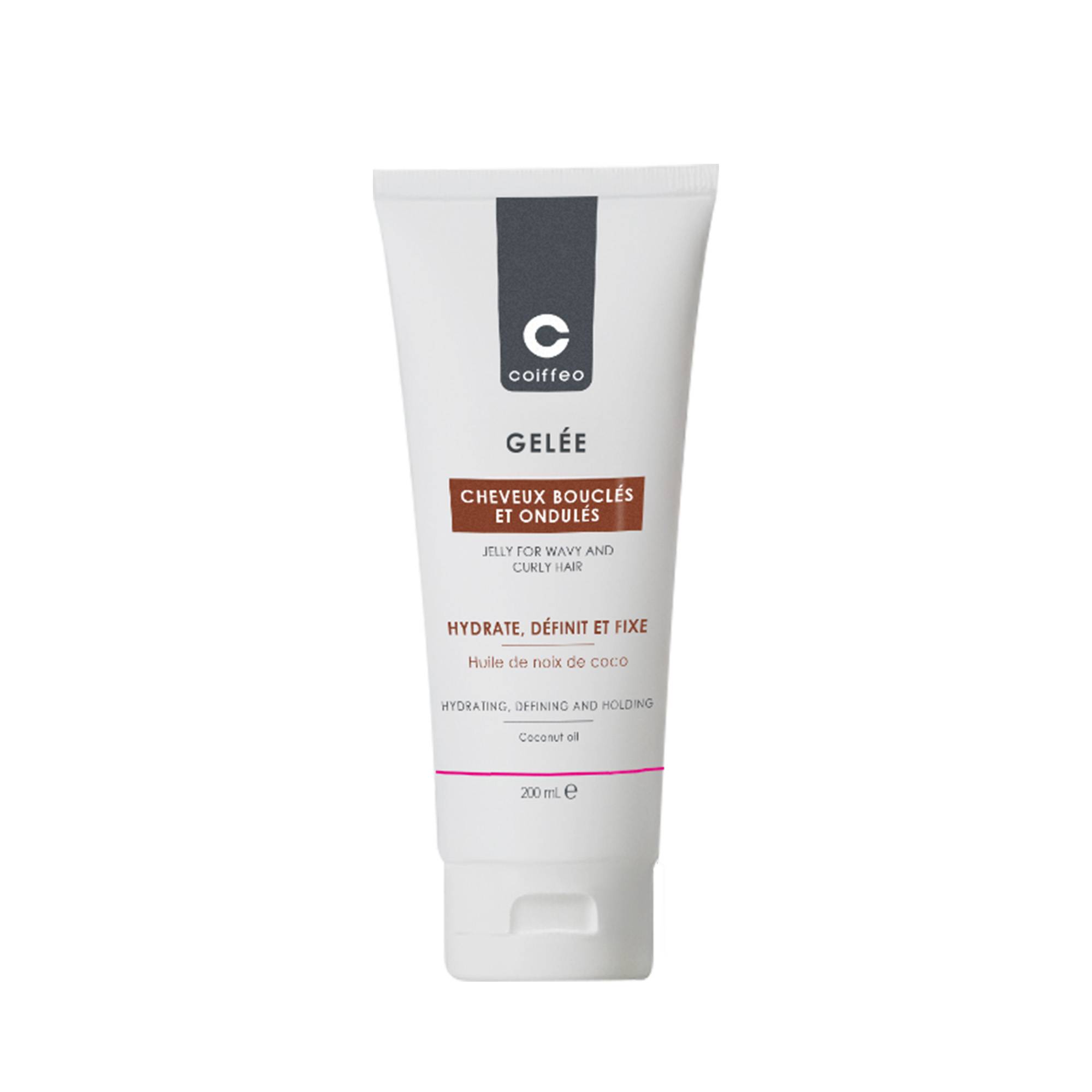 Gelée modelante – boucles définies, fixation souple, sans résidu de la marque Coiffeo Contenance 200ml - 1