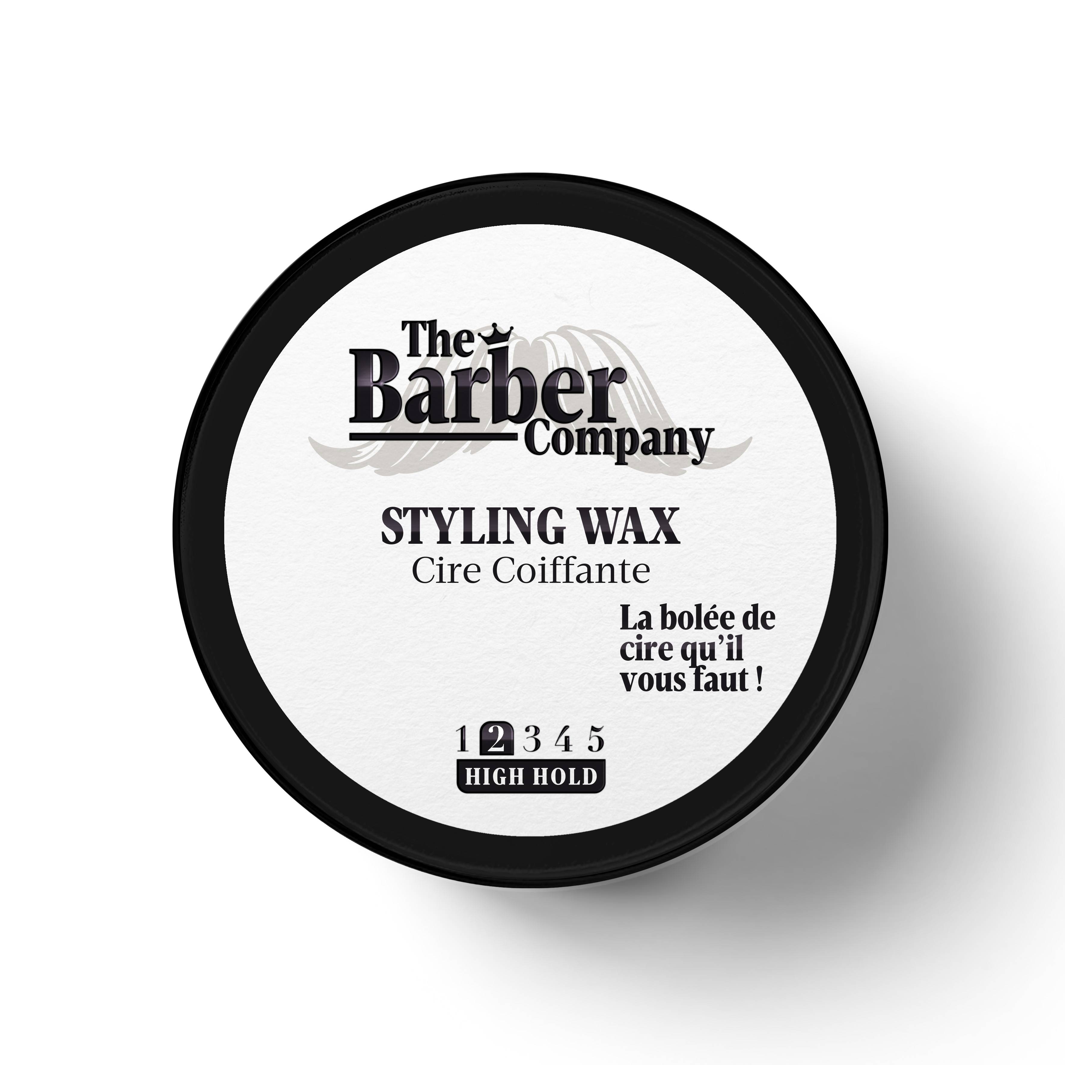Cire coiffante Styling Wax – brillance, tenue flexible, style maîtrisé de la marque The Barber Company Contenance 75ml - 1