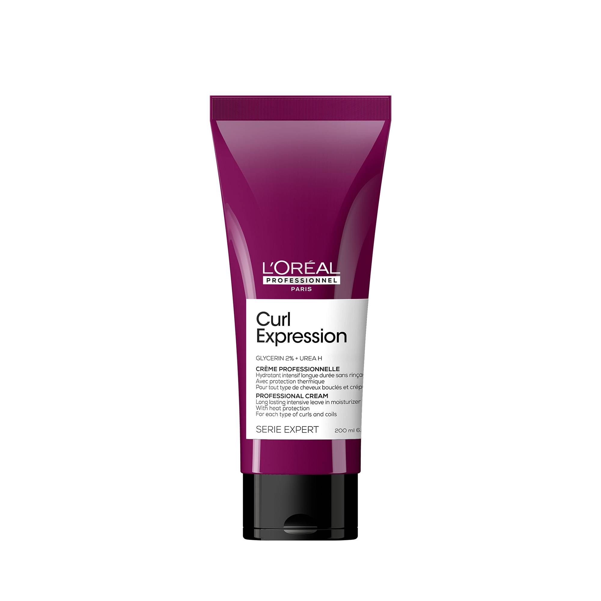 Crème hydratante intensive longue durée Curl Expression de la marque L'Oréal Professionnel Contenance 200ml - 1
